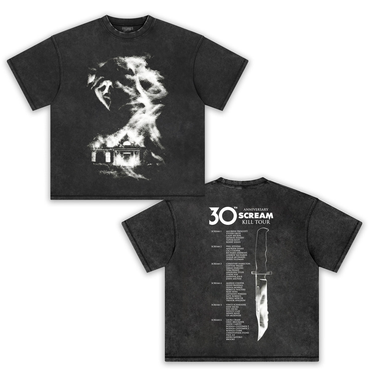 SCREAM 30TH ANNIVERSARY KILL TOUR TEE