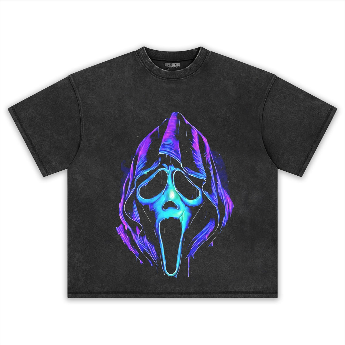 SCREAM 7 - NEON GHOSTFACE TEE & LS & HOODIE