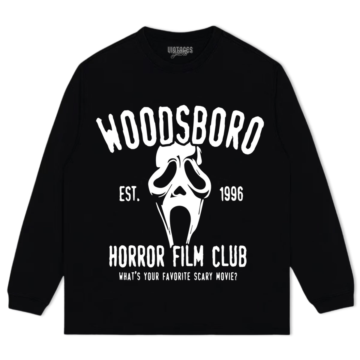 SCREAM 7 - WOODSBORO HORROR FILM CLUB SCREAM TEE & LS & HOODIE