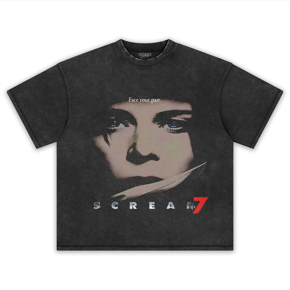 SCREAM 7 FACE YOUR PAST 2026 TEE & LS & HOODIE