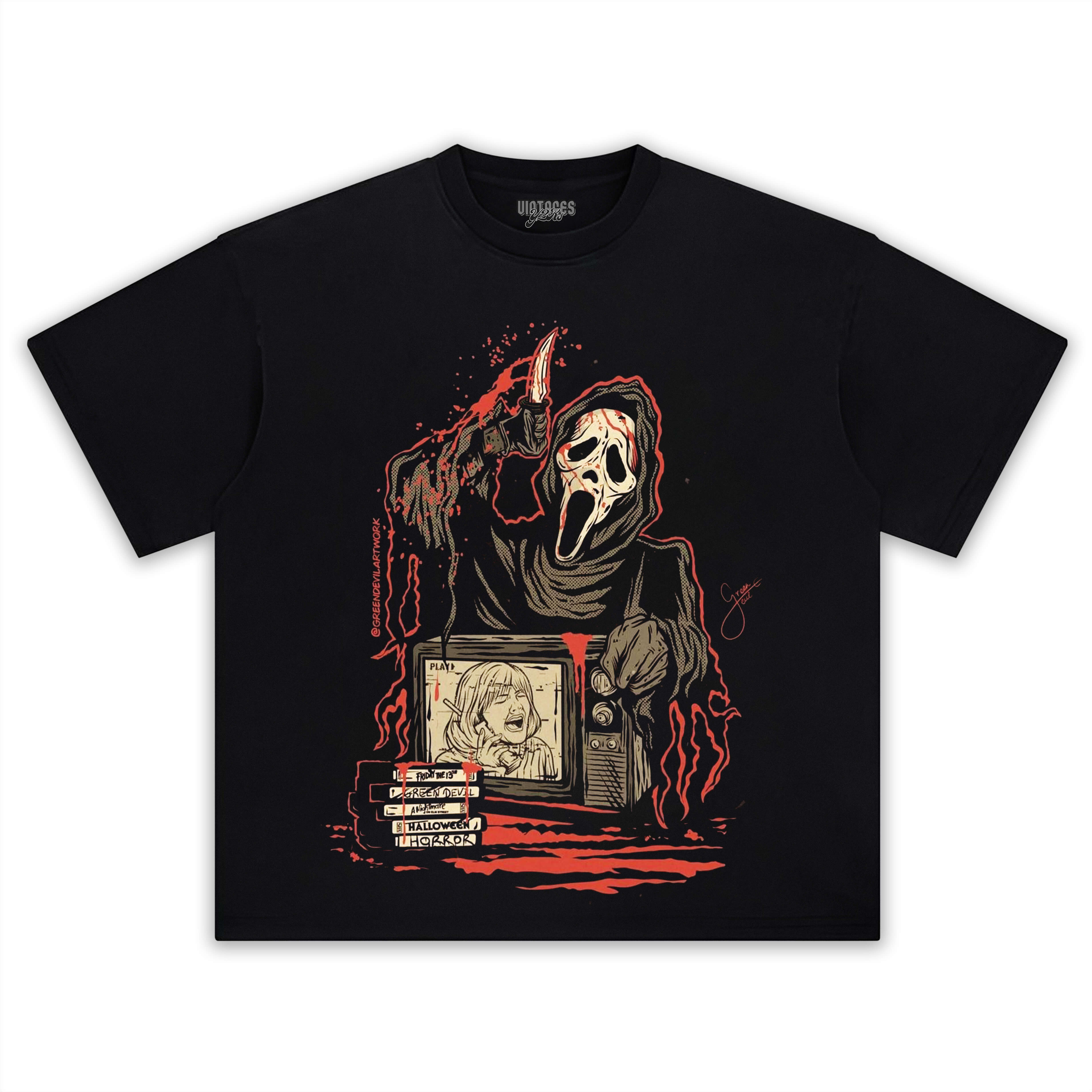 SCREAM & HALLOWEEN SPECIAL EDITION V7 TEE