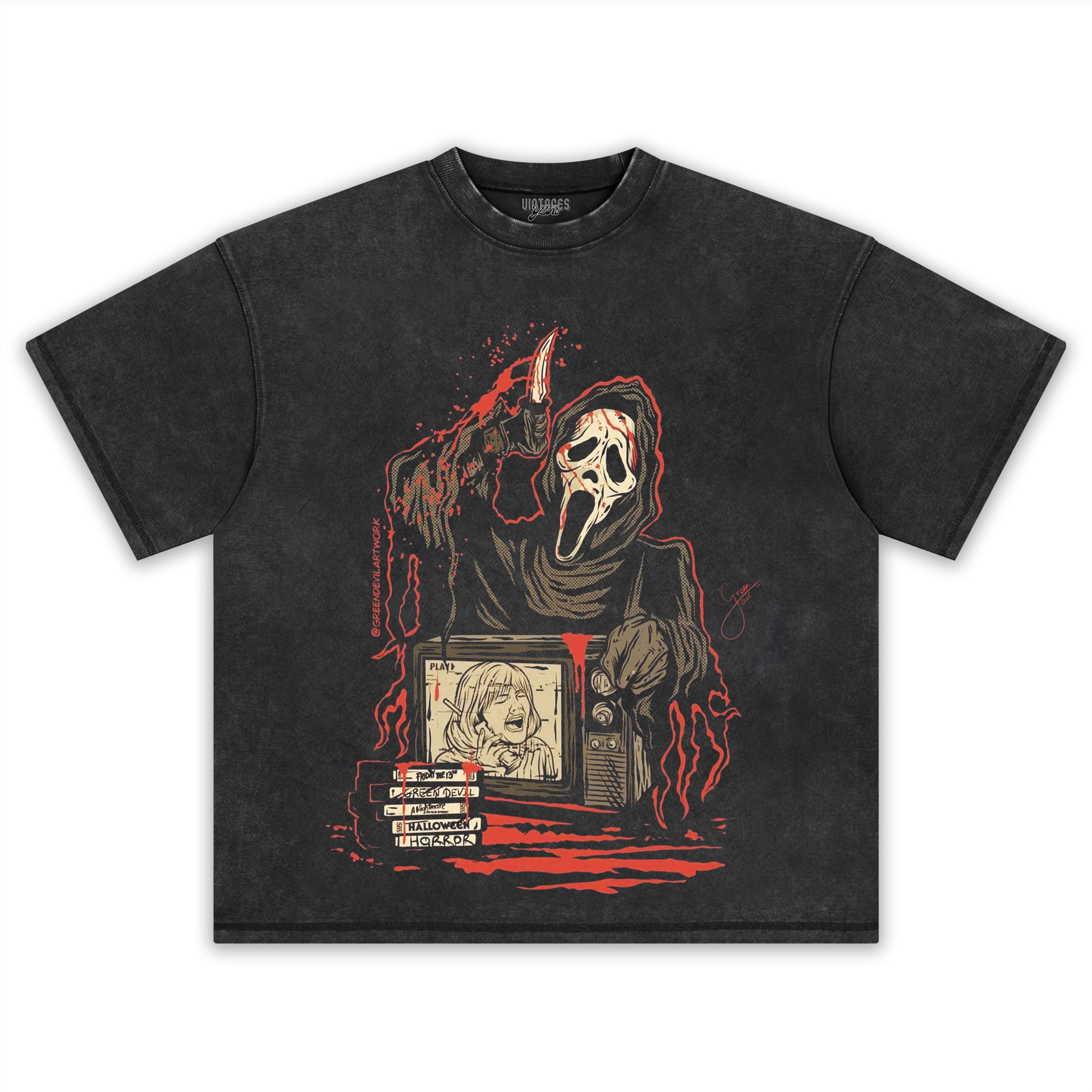 SCREAM & HALLOWEEN SPECIAL EDITION V7 TEE