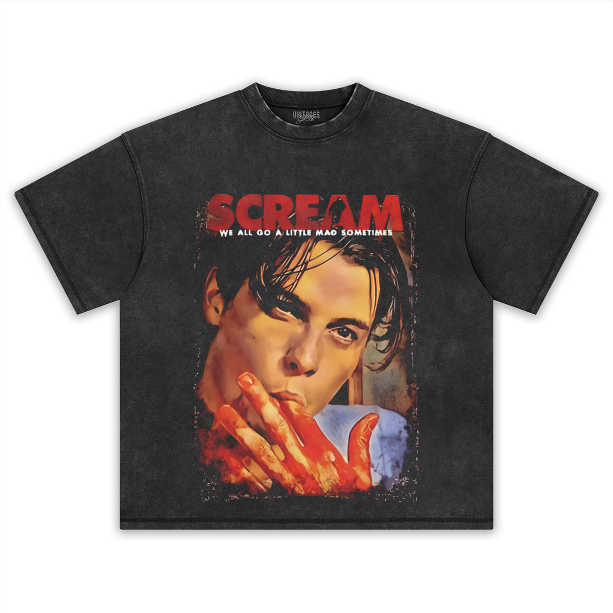 SCREAM MOVIE B ILLY LOOMIS SKEET ULRICH ESSENTIAL - ABO TIZ TEE & LS & HOODIE