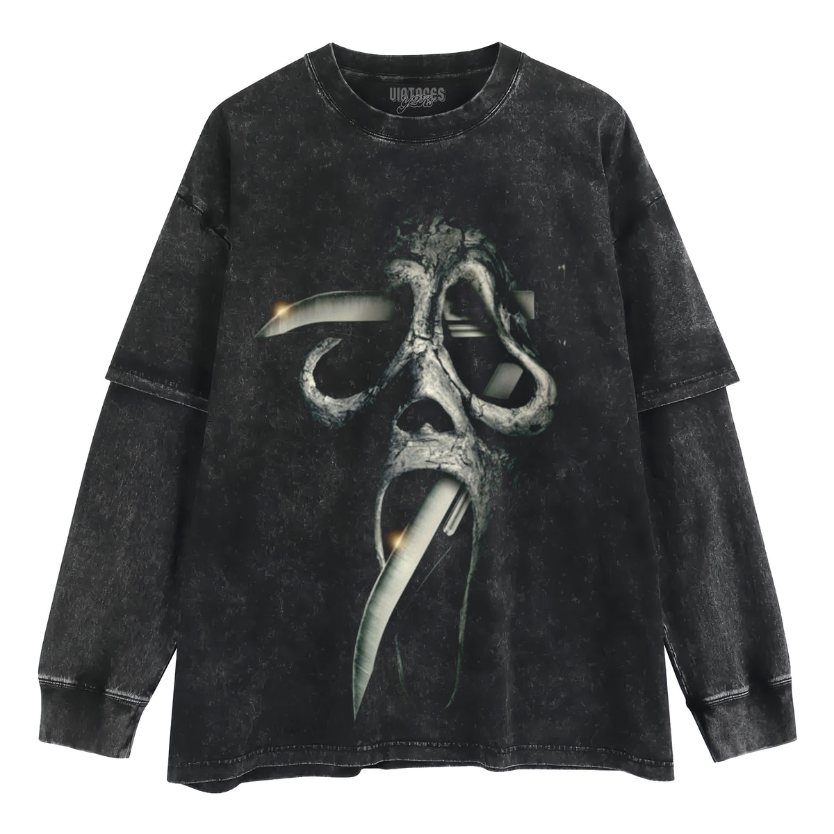 SCREAM MOVIE LAYERED LONG SLEEVE