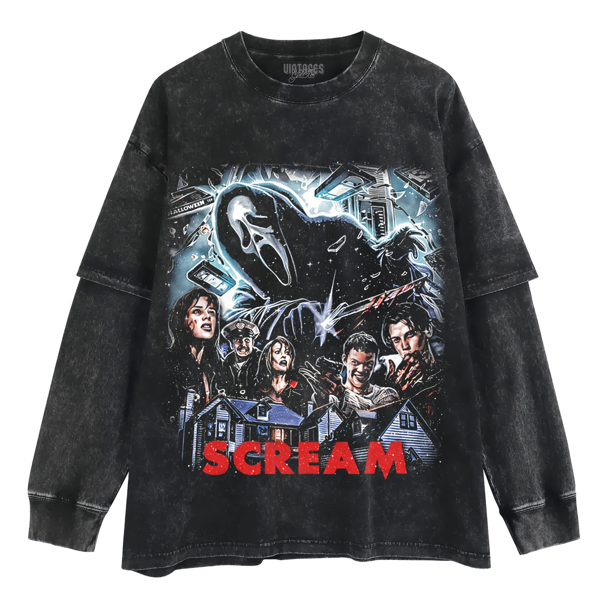 SCREAM RT LAYERED LONG SLEEVE