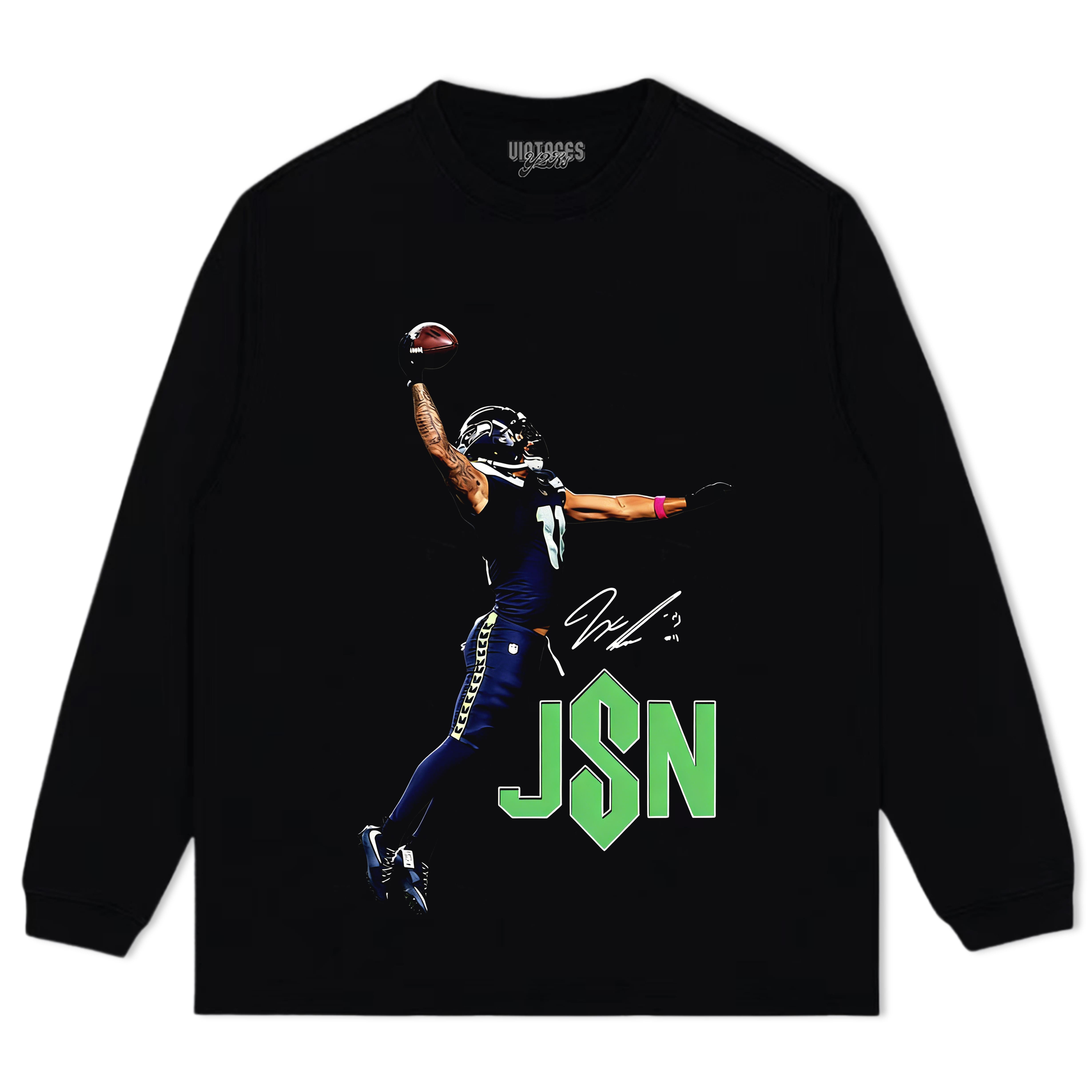 SEAHAWKS JAXON SMITH NJIGBA TEE & LS & HOODIE
