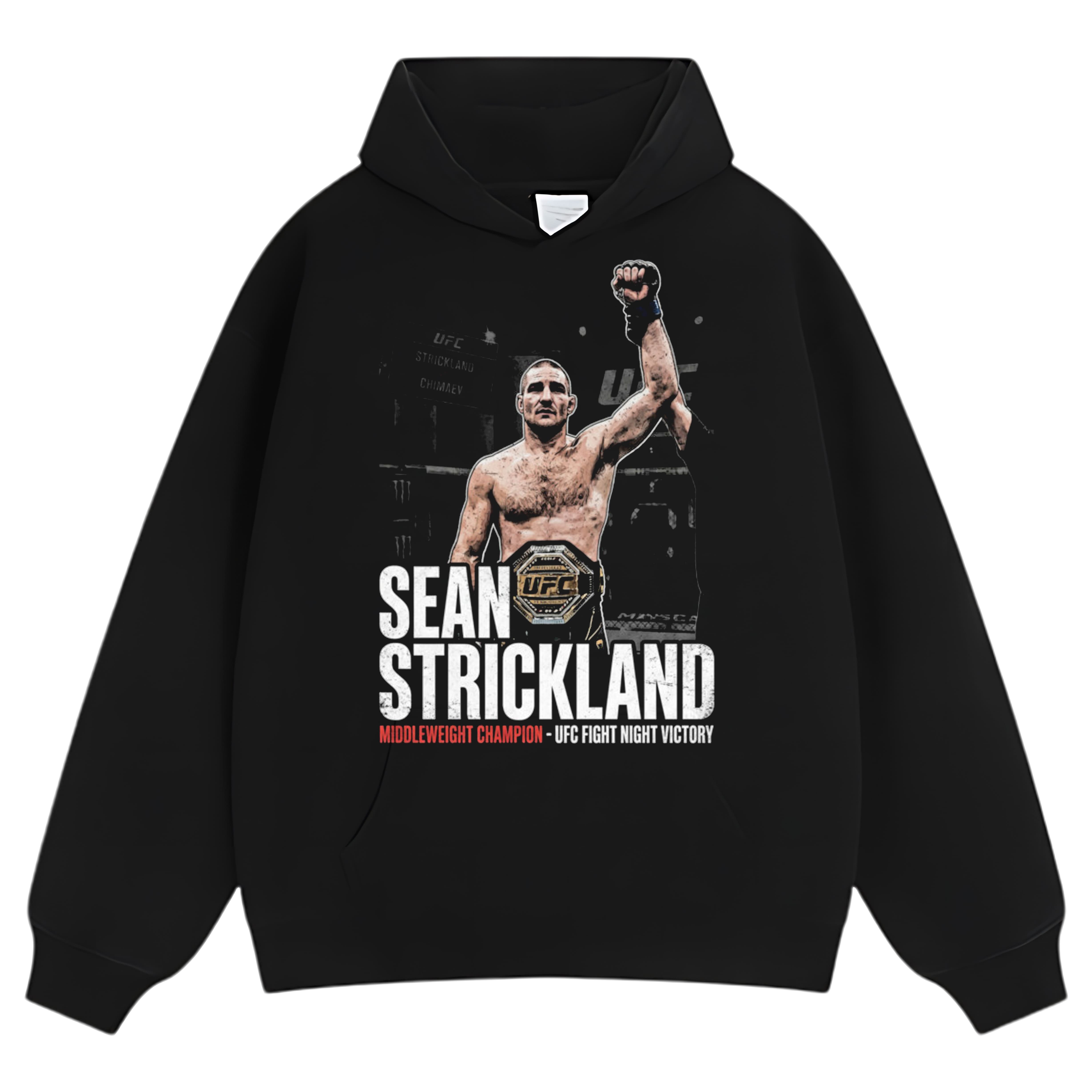 SEAN STRICKLAND VS KHAMZAT CHIMAEV TANK TOP & TEE & LONG SLEEVE & LAYERED LS & HOODIE