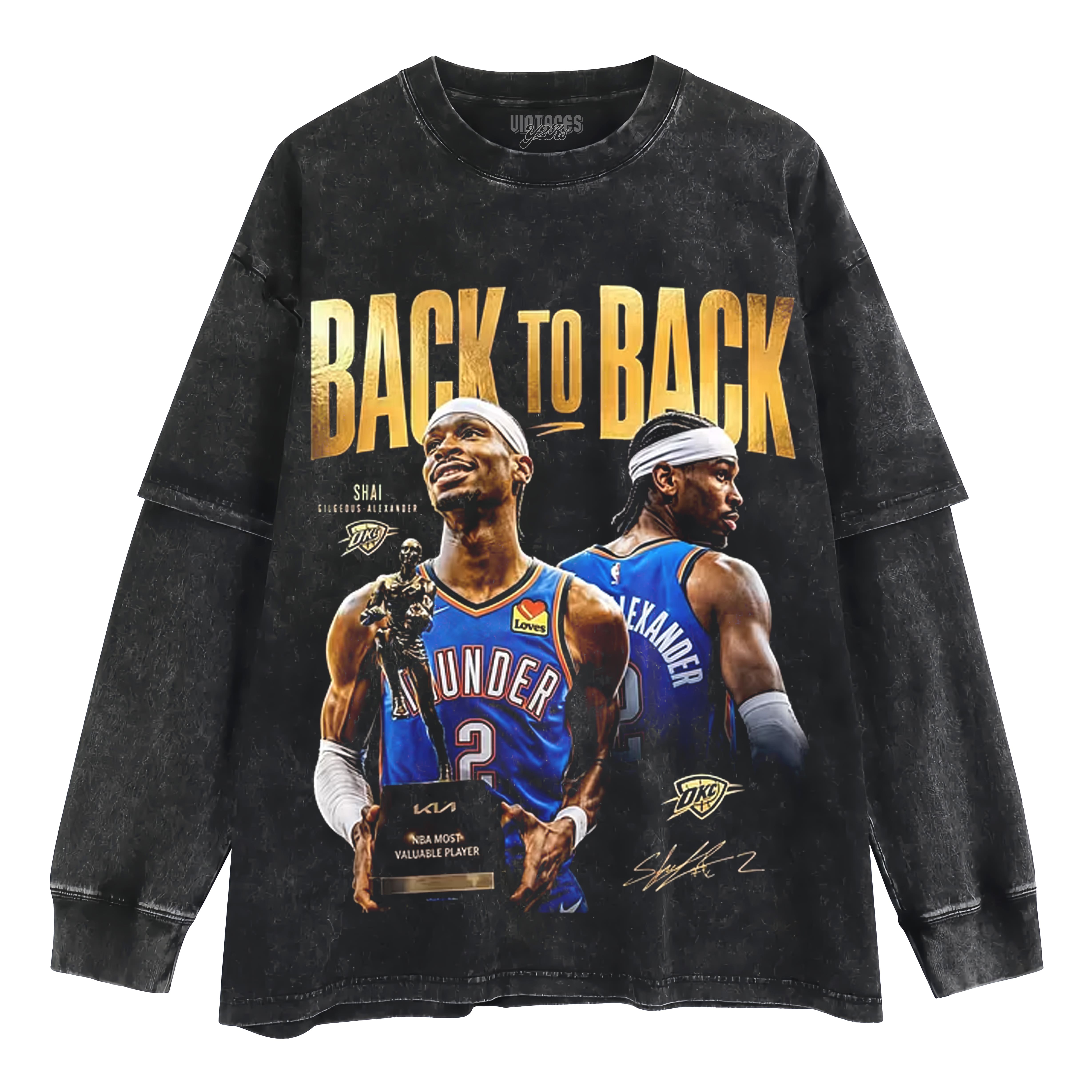 SGA BACK TO BACK MVP TANK TOP & TEE & LONG SLEEVE & LAYERED LS & HOODIE