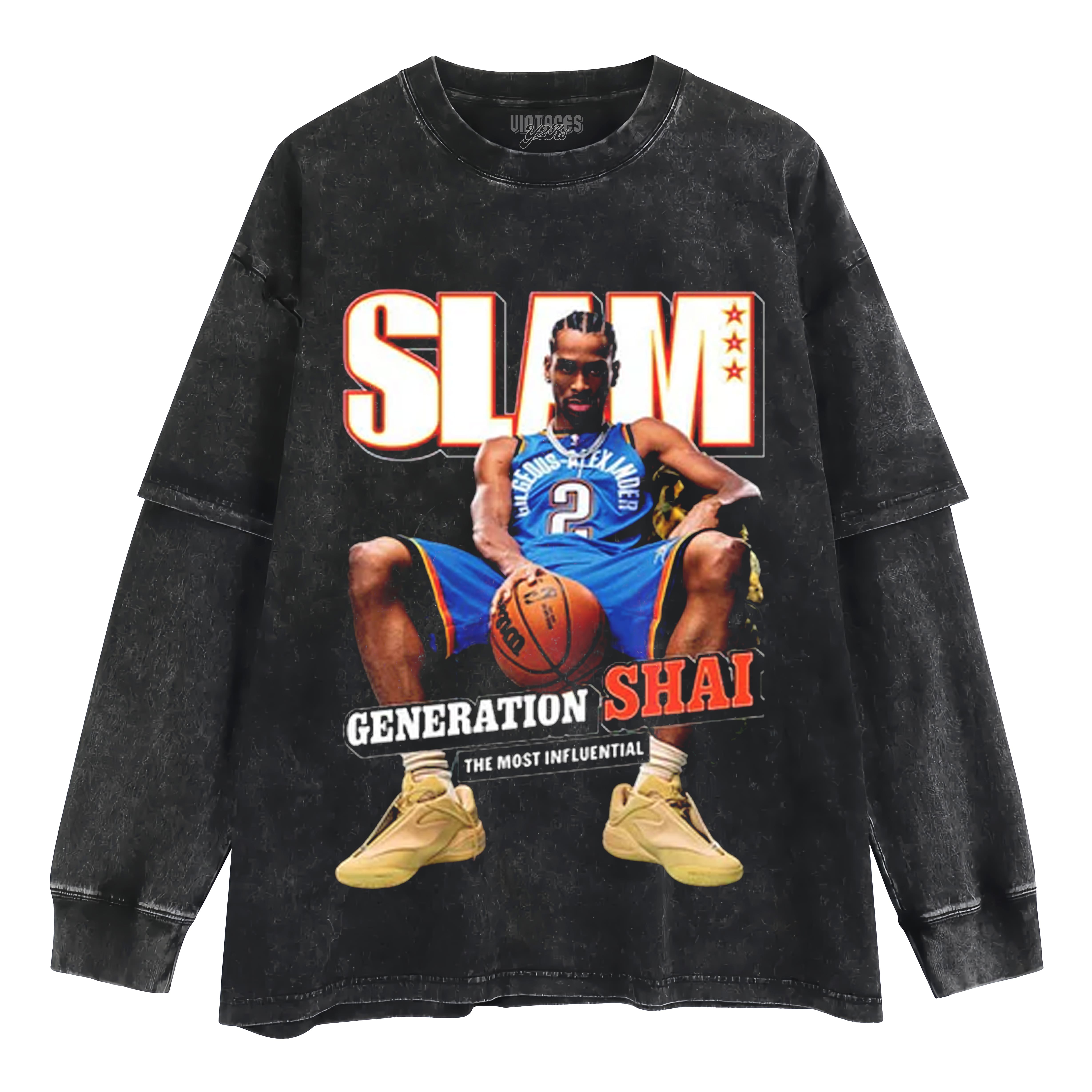 SHAI GILGEOUS-ALEXANDER 2026 VINTAGE V2 TANK TOP & TEE & LONG SLEEVE & LAYERED LS & HOODIE