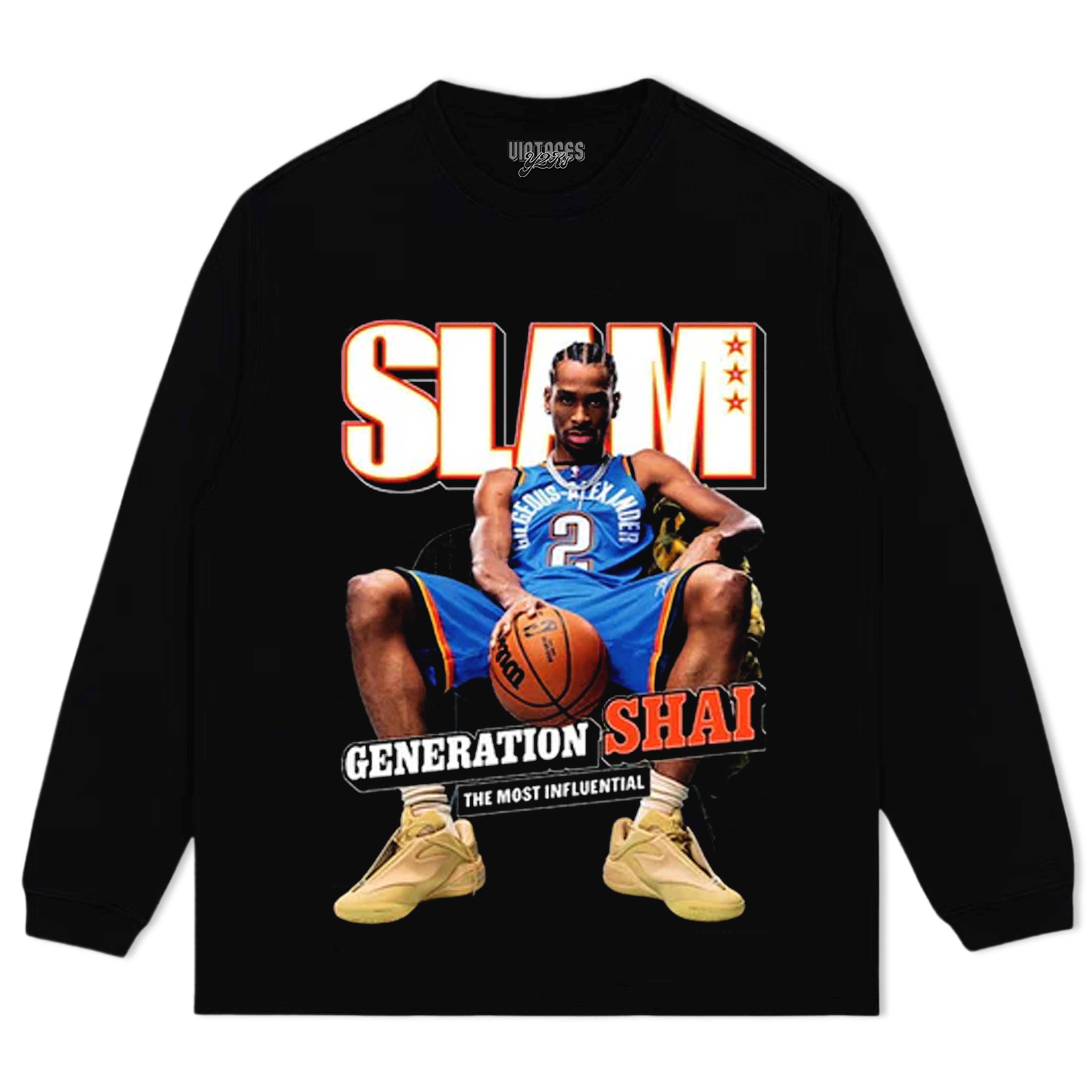 SHAI GILGEOUS-ALEXANDER 2026 VINTAGE V2 TANK TOP & TEE & LONG SLEEVE & LAYERED LS & HOODIE