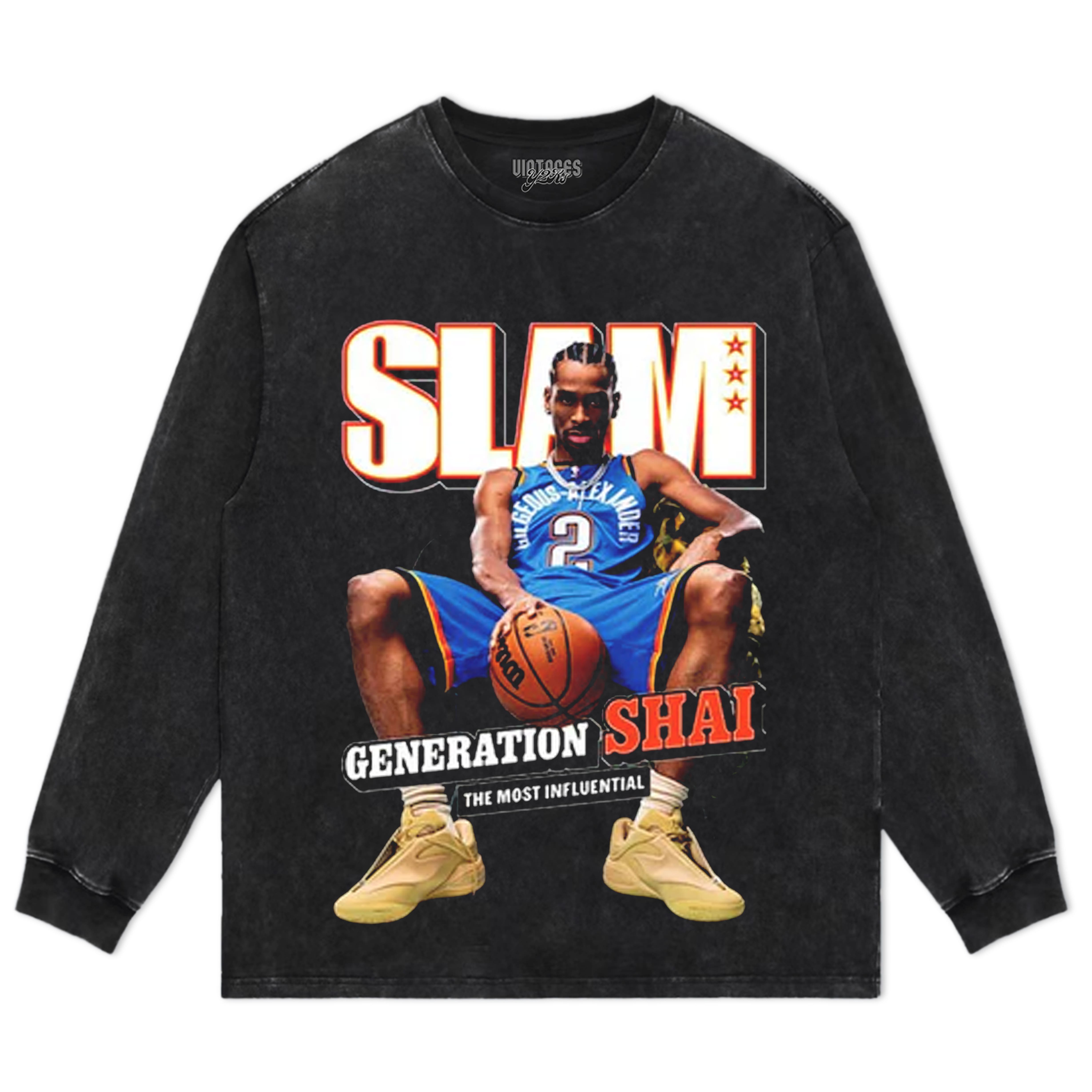SHAI GILGEOUS-ALEXANDER 2026 VINTAGE V2 TANK TOP & TEE & LONG SLEEVE & LAYERED LS & HOODIE