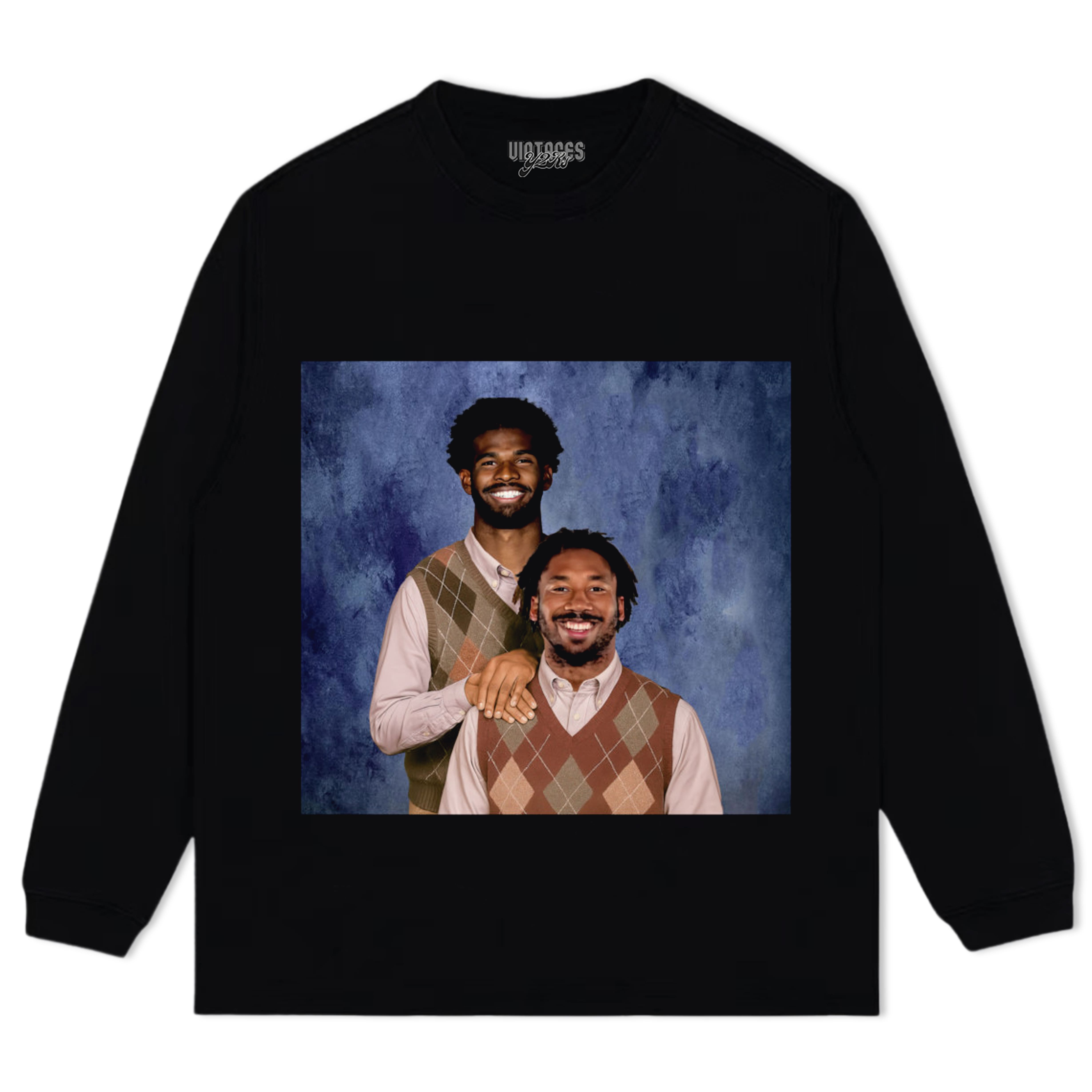 SHEDEUR SANDERS & MYLES GARRETT CLEVELAND STEP BROS TEE & LS & HOODIE
