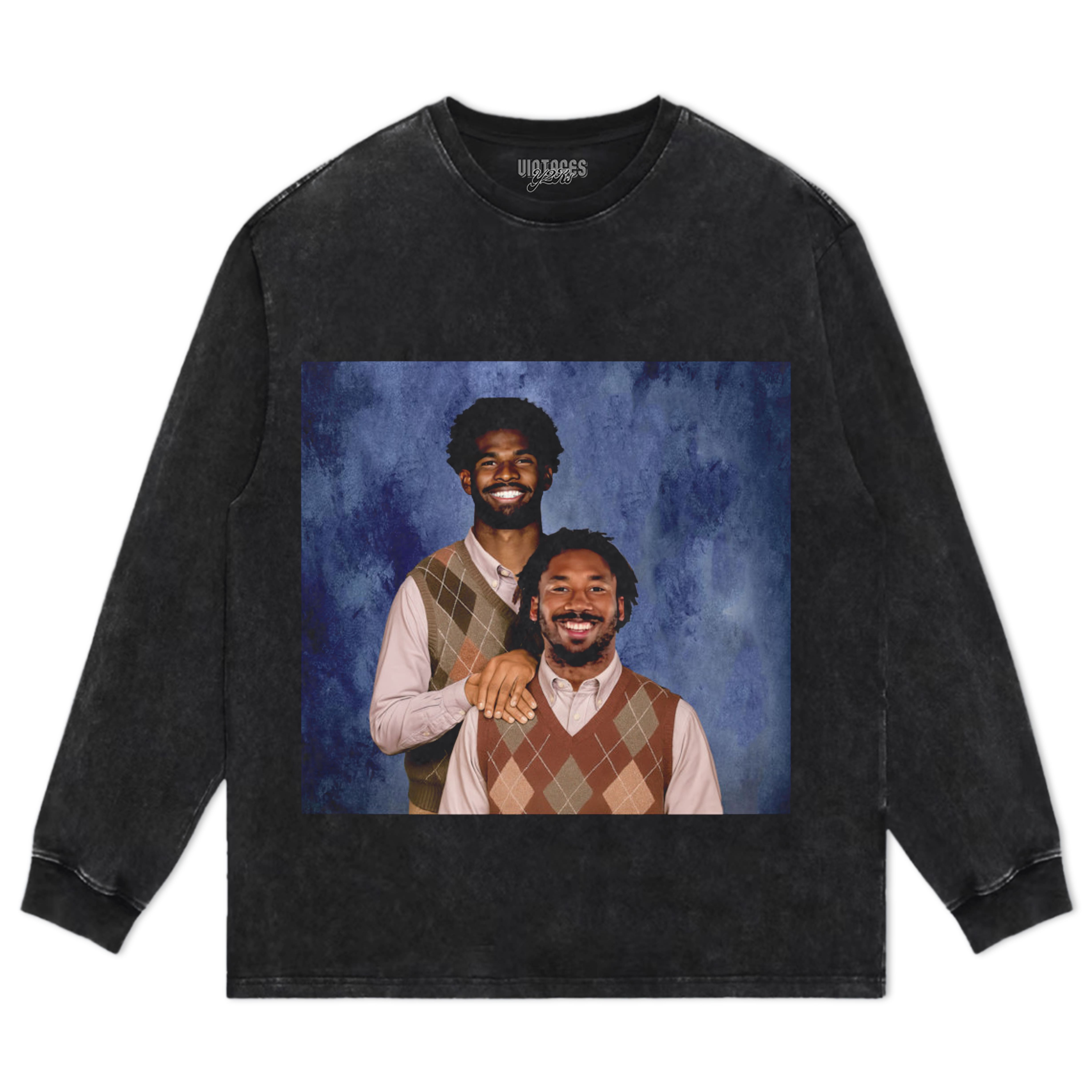 SHEDEUR SANDERS & MYLES GARRETT CLEVELAND STEP BROS TEE & LS & HOODIE