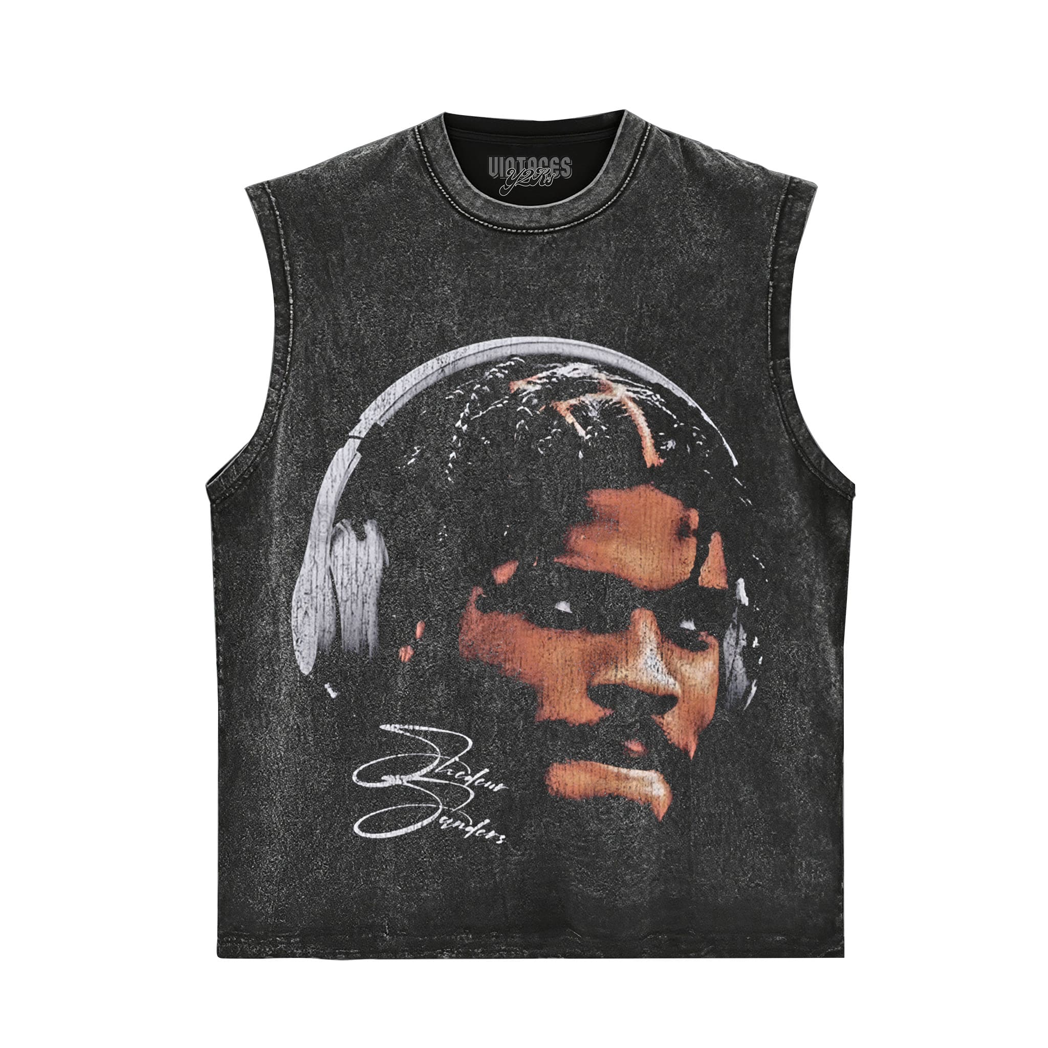 SHEDEUR SANDERS BIG FACE SIGNATURE TANK TOP & TEE & LONG SLEEVE & LAYERED LS & HOODIE