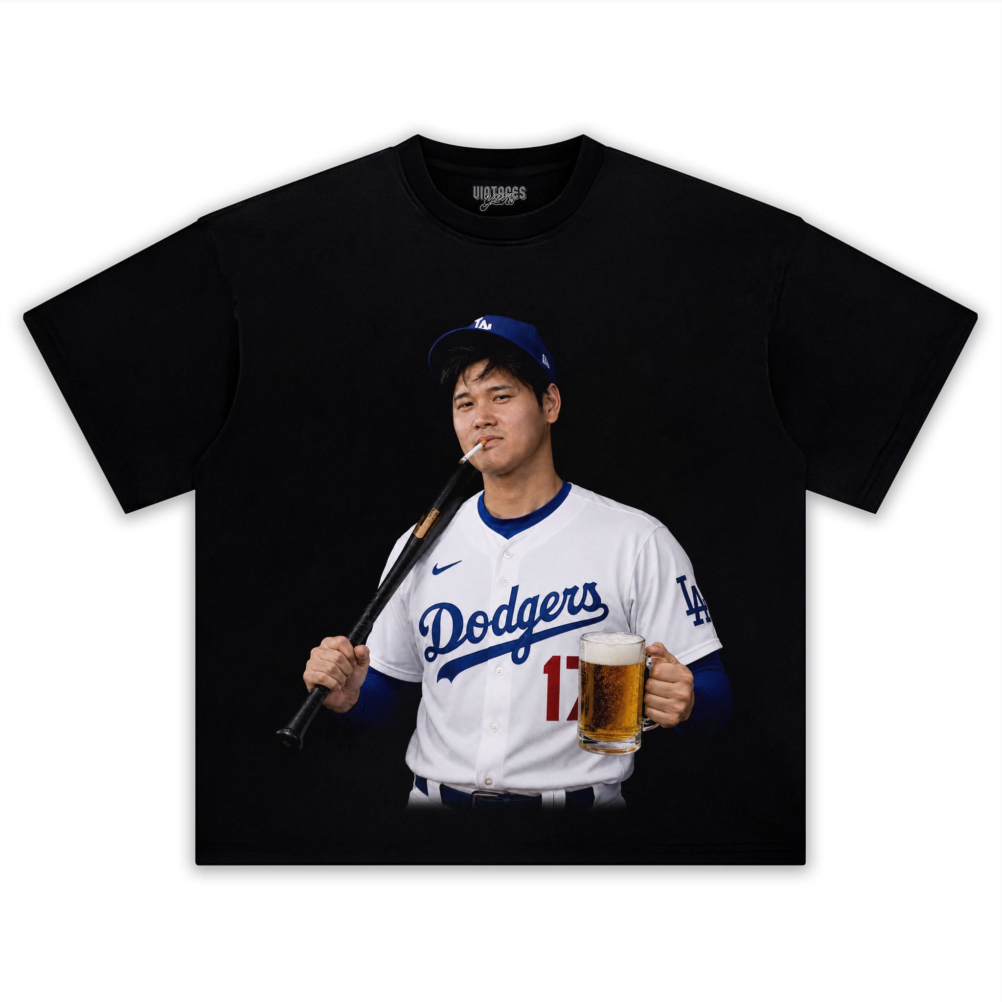 SHOHEI OHTANI SMOKE TANK TOP & TEE & LONG SLEEVE & LAYERED LS & HOODIE