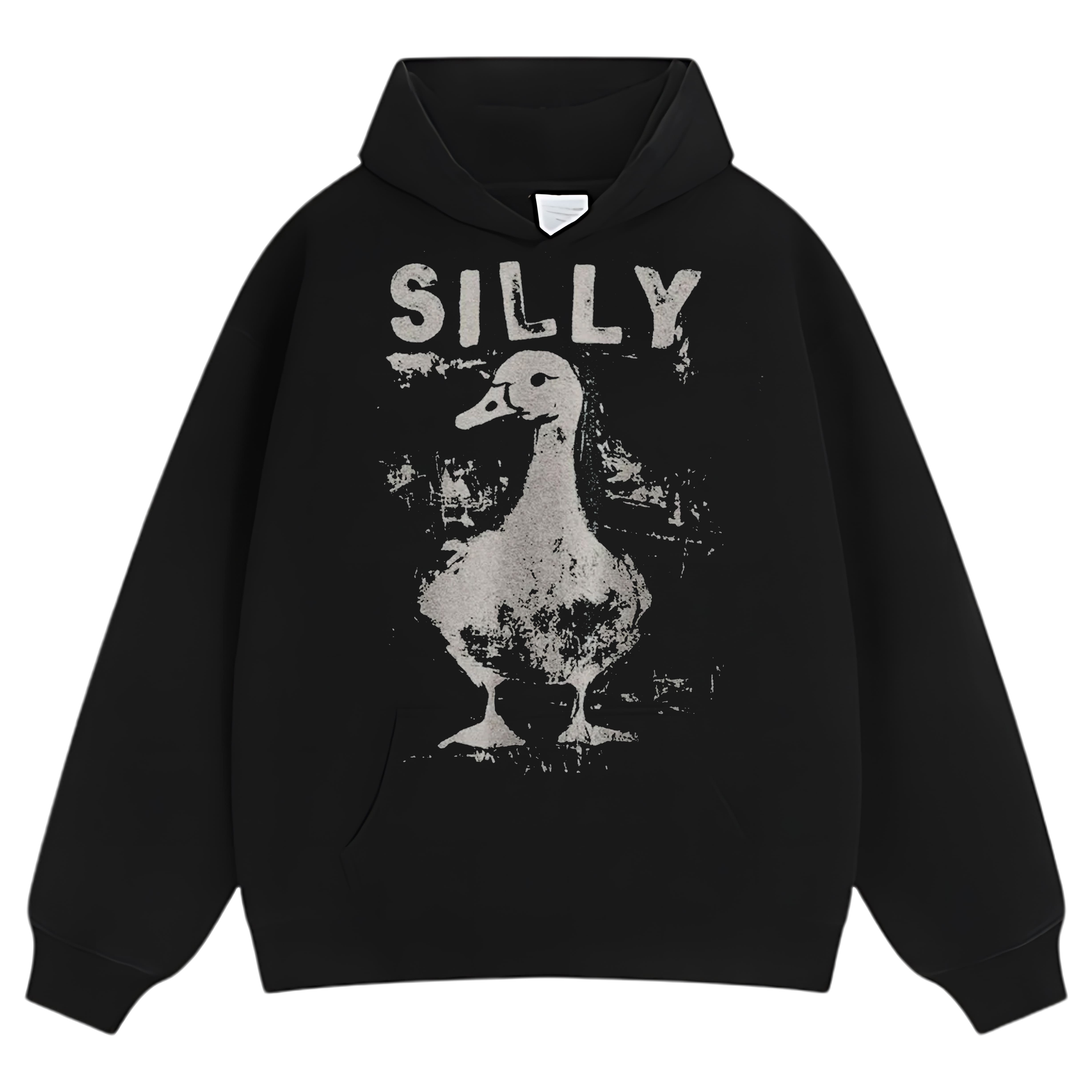 SILLY GOOSE CROP TEE & LS & HOODIE