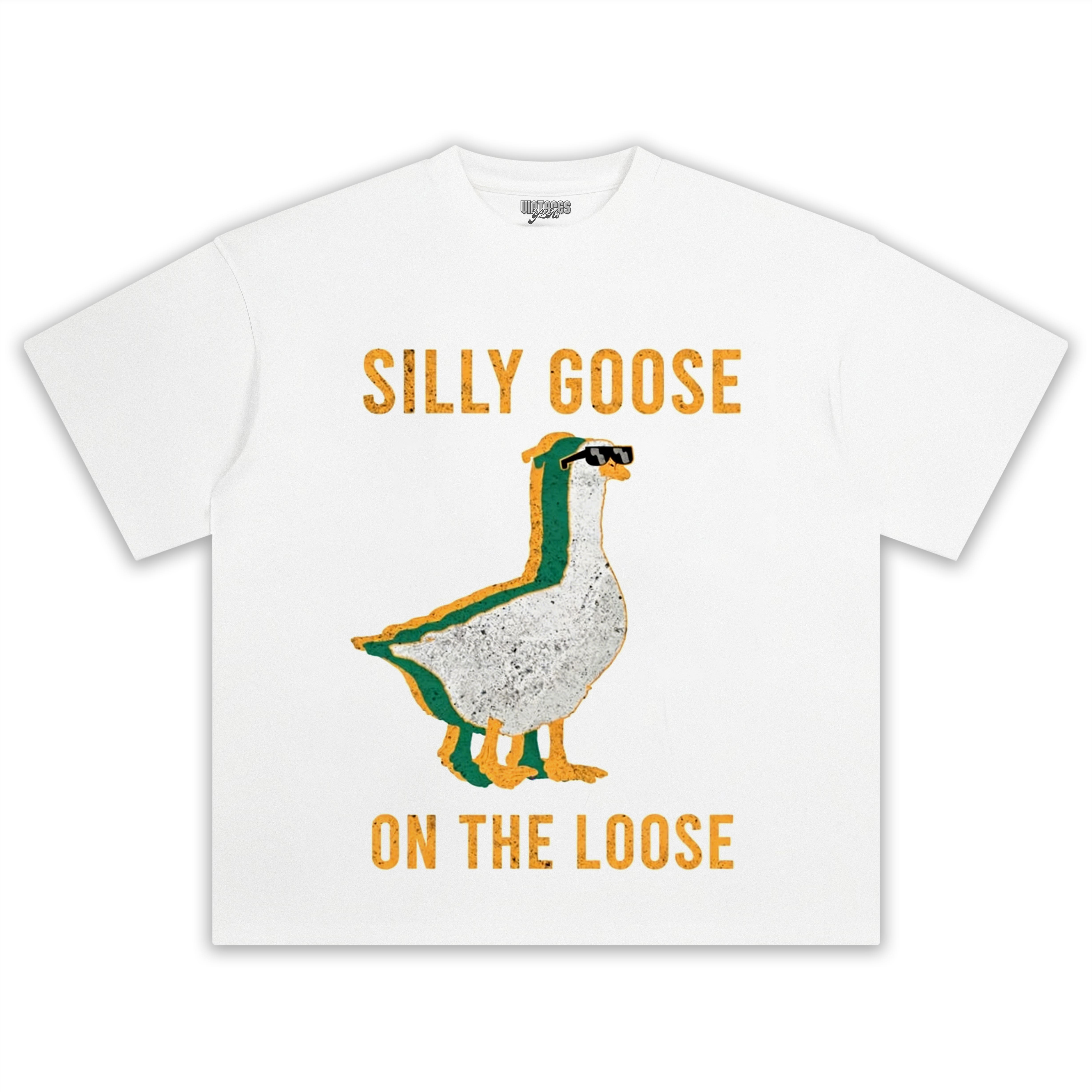 SILLY GOOSE ON THE LOOSE RETRO TEE & LS & HOODIE