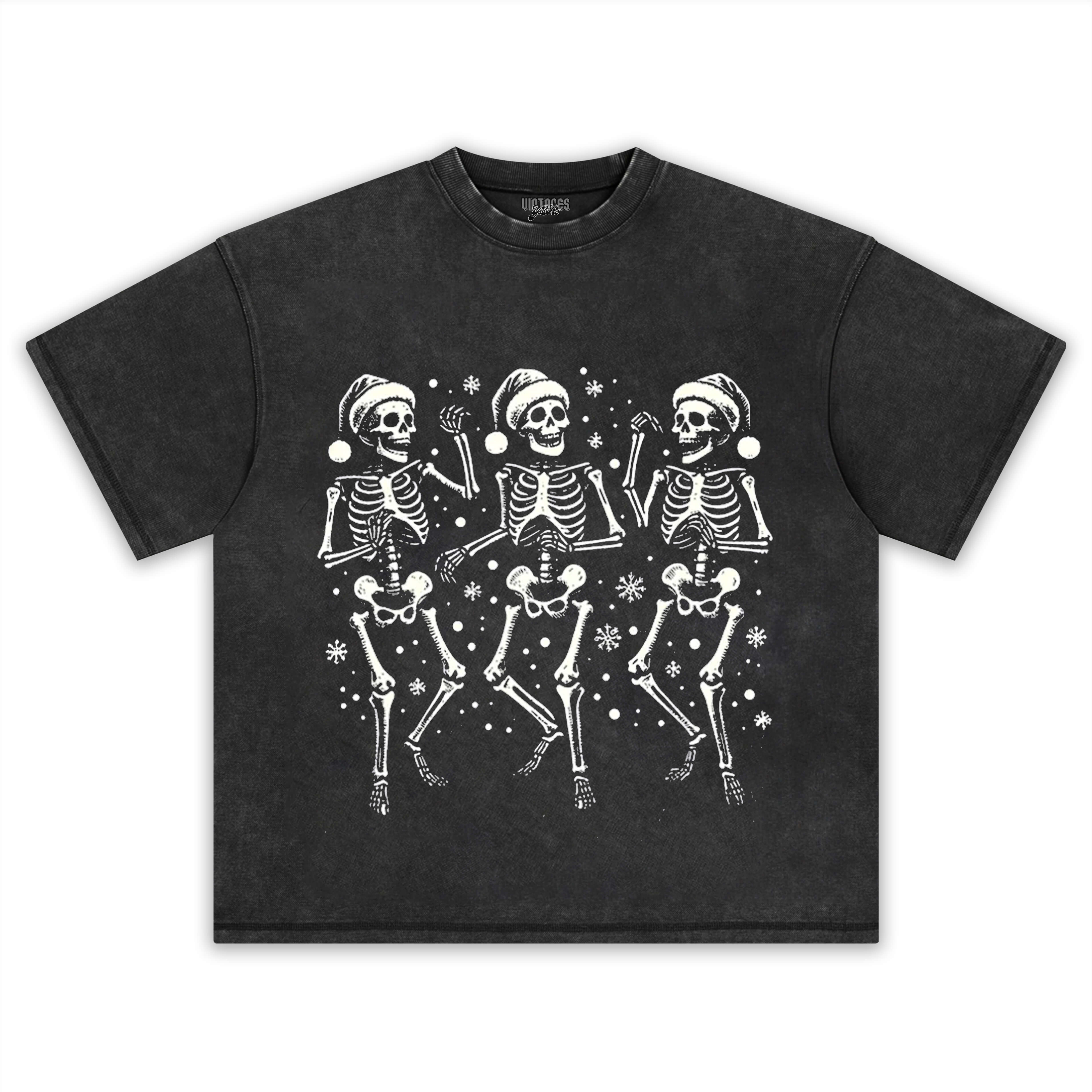 SKELETON TEE & LS & HOODIE