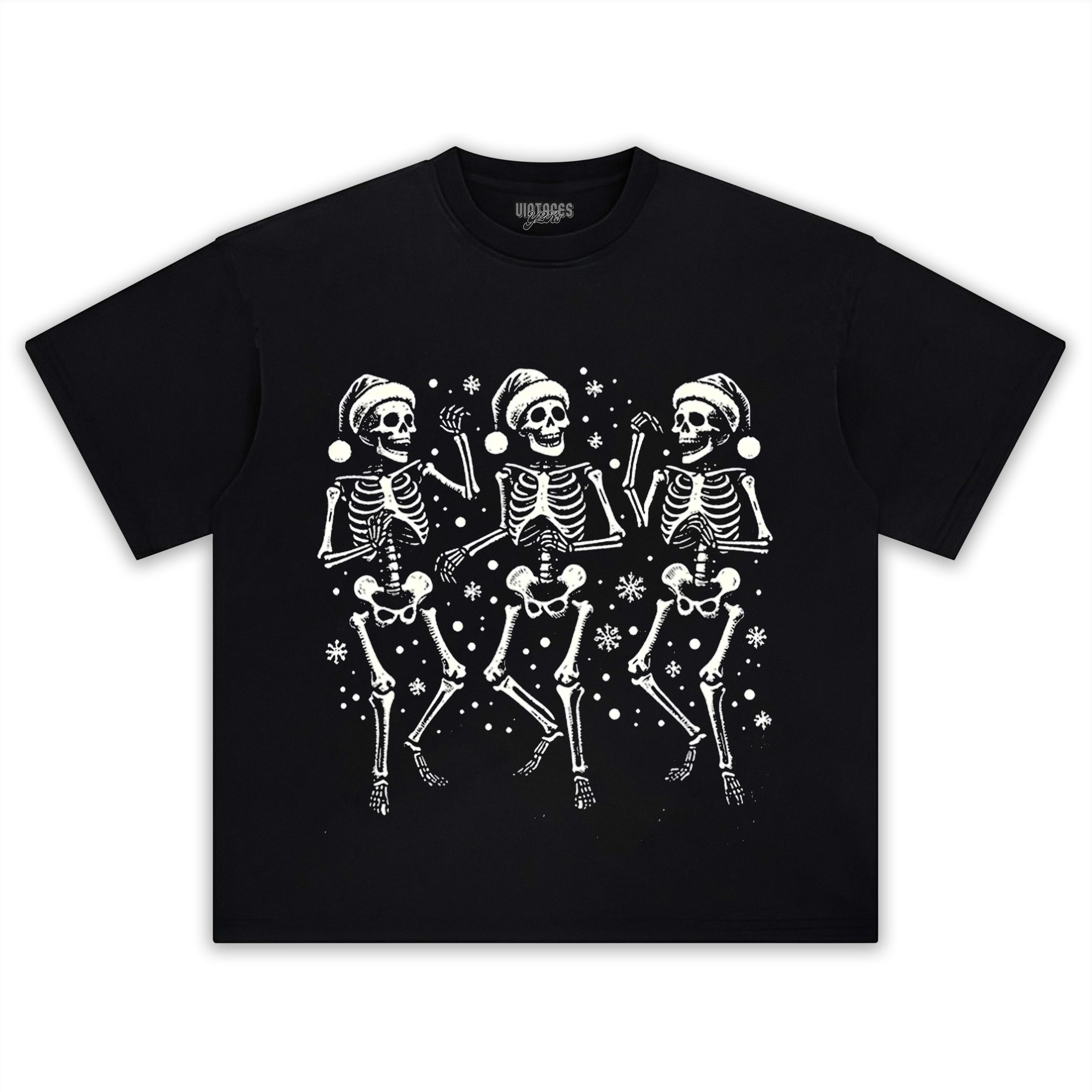 SKELETON TEE & LS & HOODIE