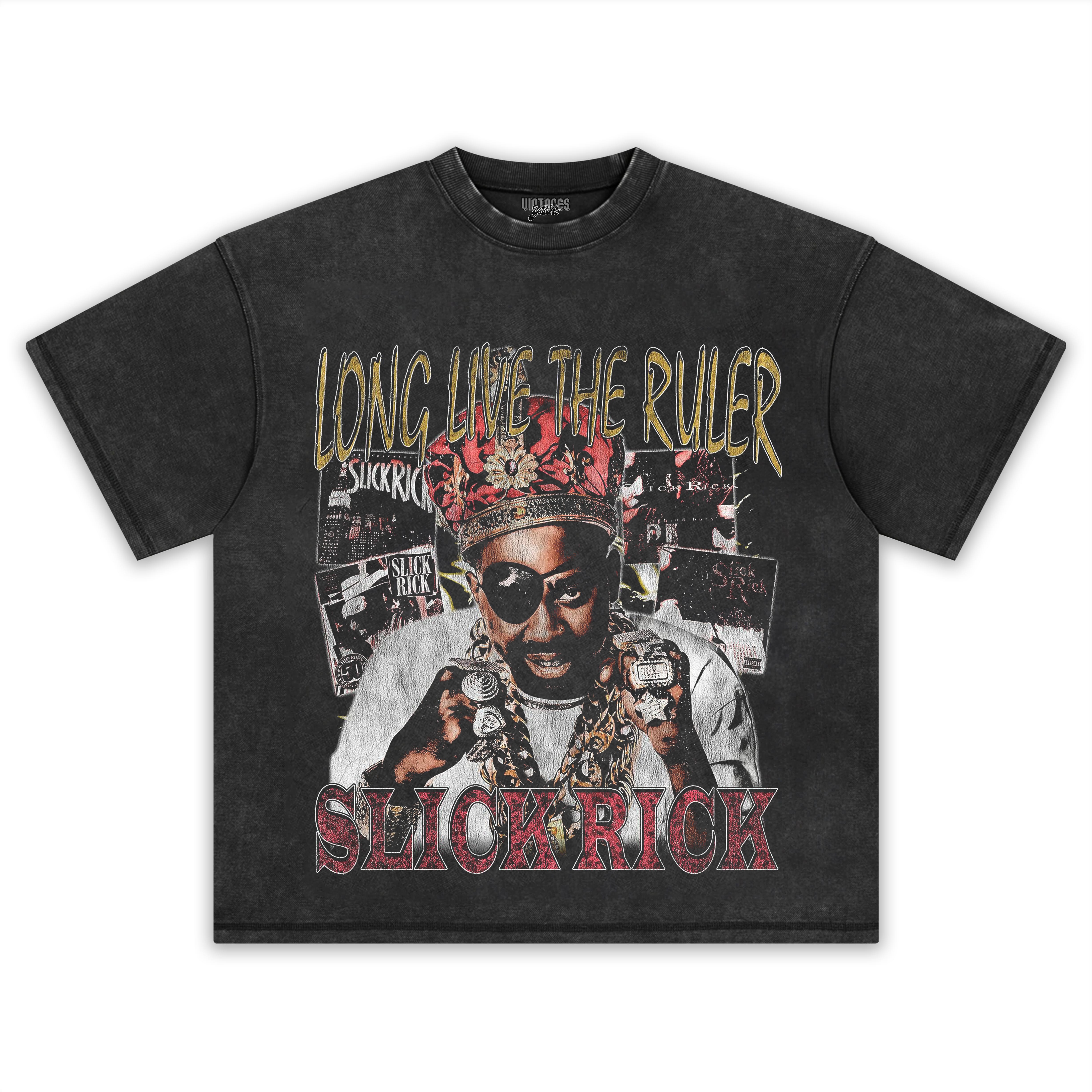SLICK RICK-VINTAGE STYLE TEE & LS & HOODIE