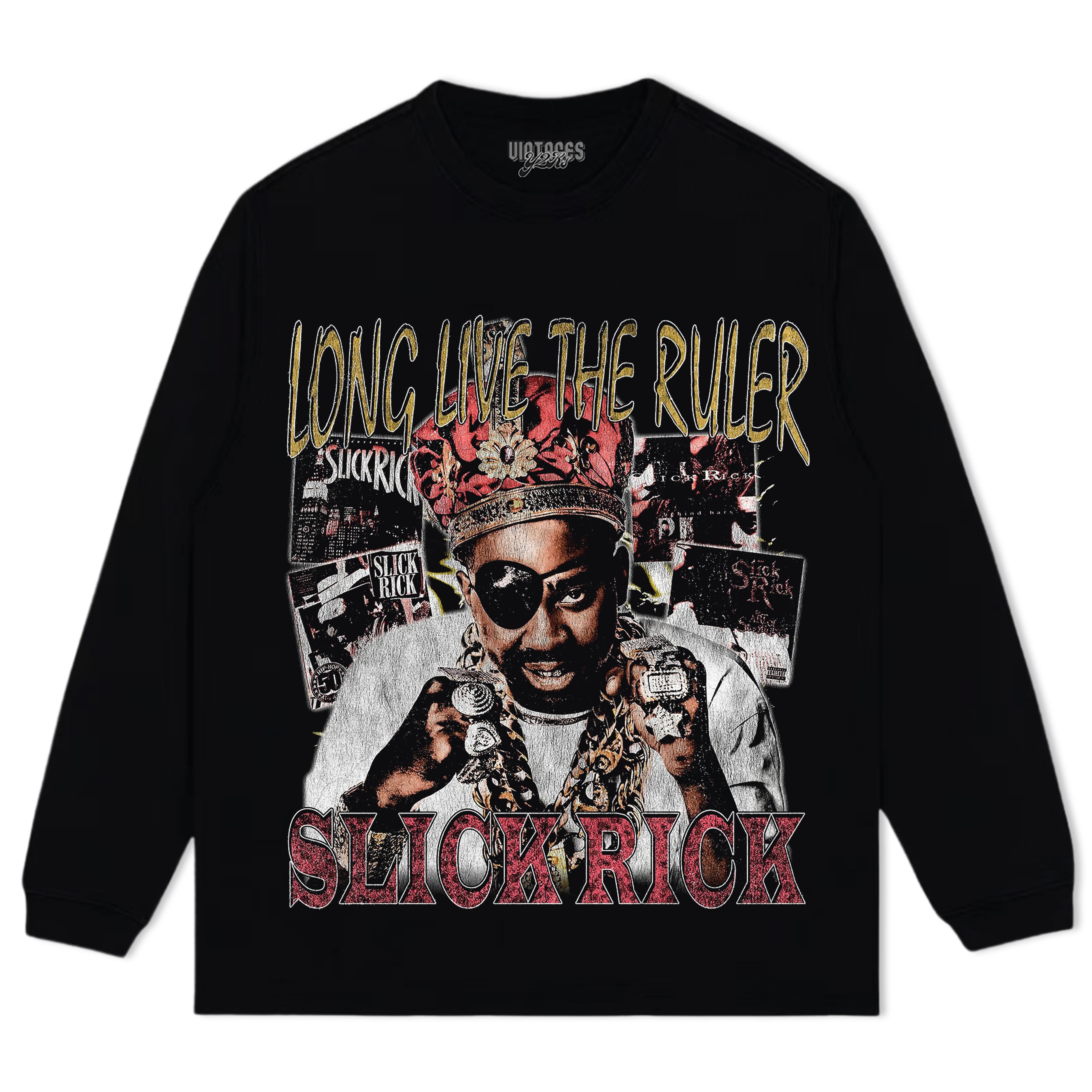 SLICK RICK-VINTAGE STYLE TEE & LS & HOODIE