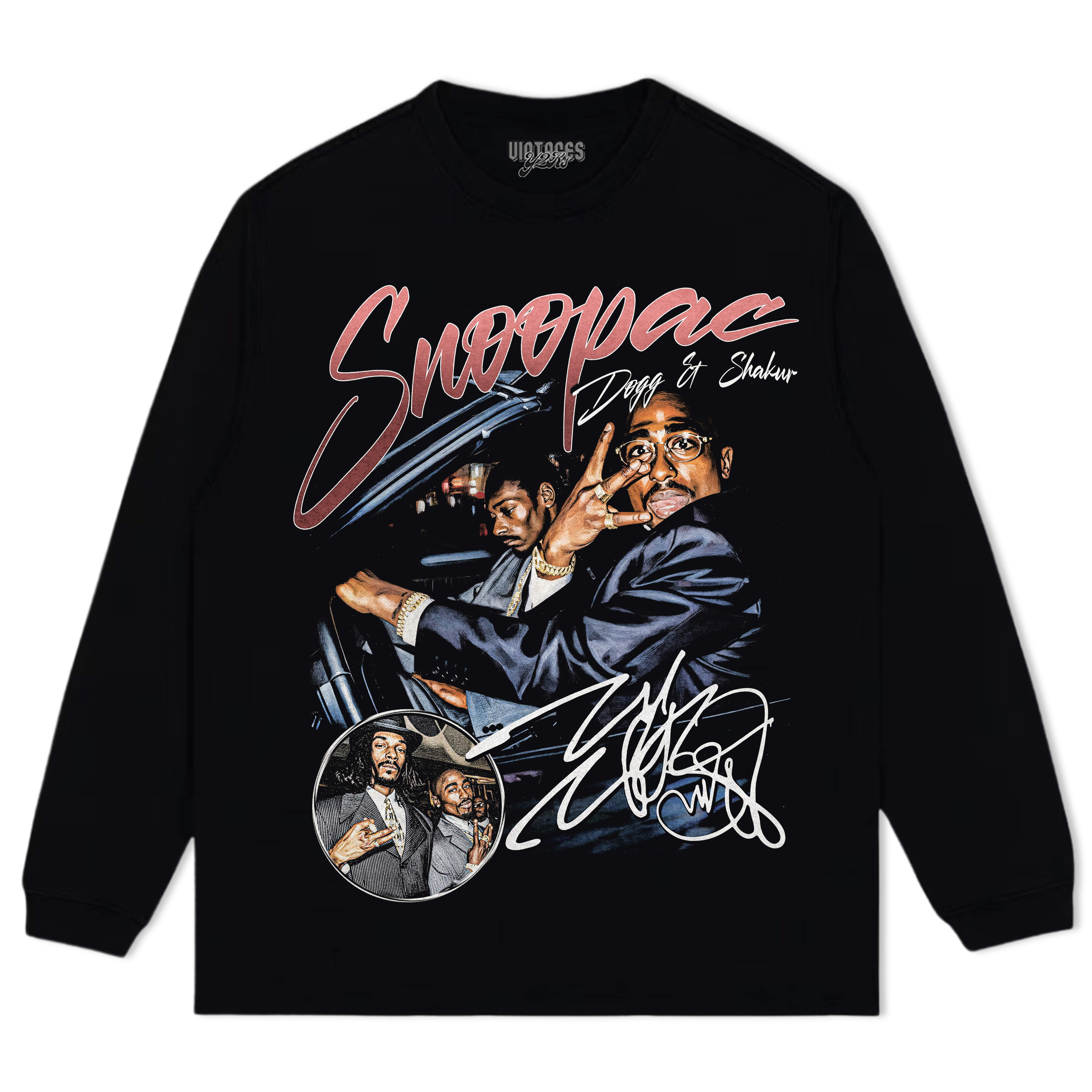 SNOOP DOGG & TUPAC SHAKUR TEE & LS & HOODIE