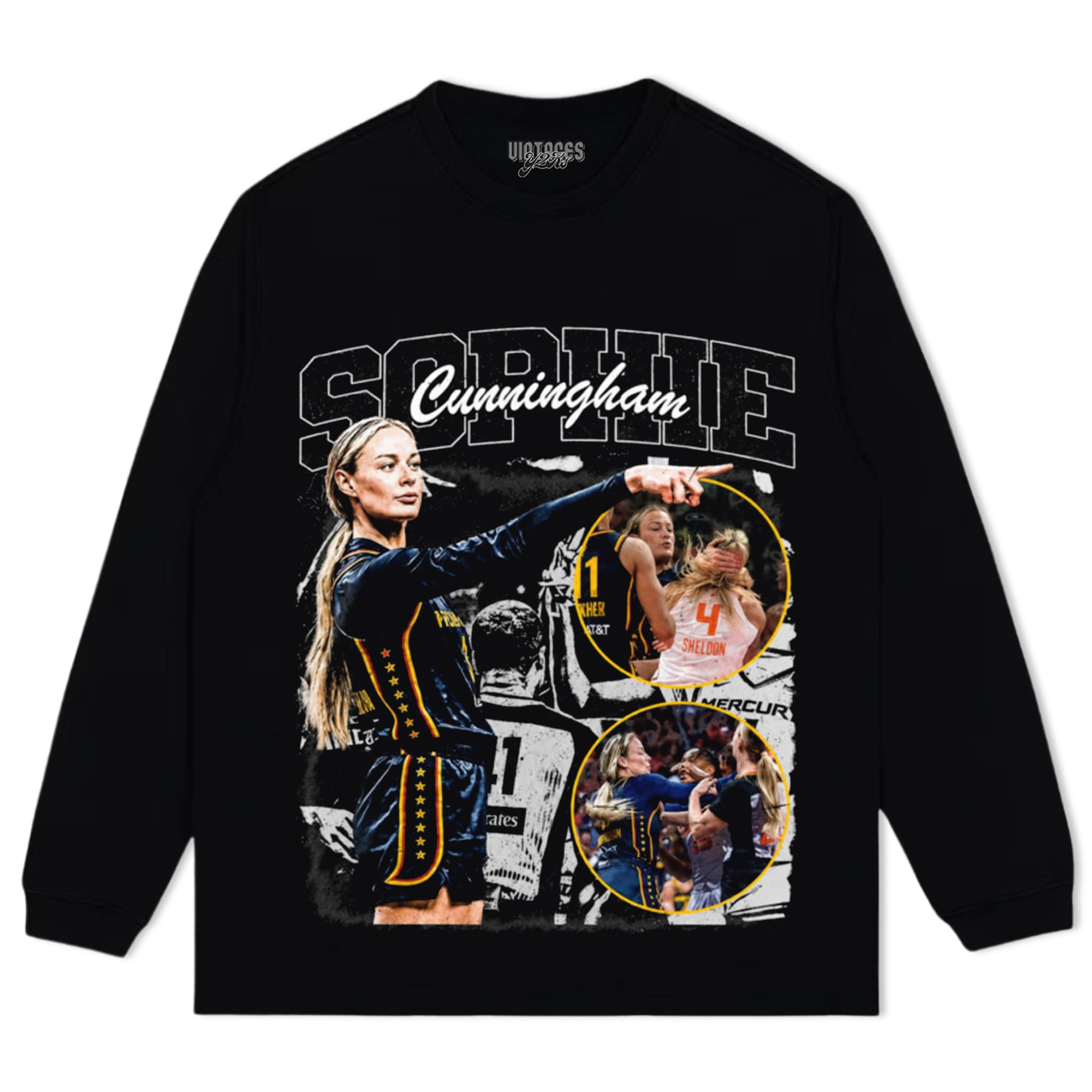 SOPHIE CUNNINGHAM WNBA BASKETBALL PLAYER TANK TOP & TEE & LONG SLEEVE & LAYERED LS & HOODIE