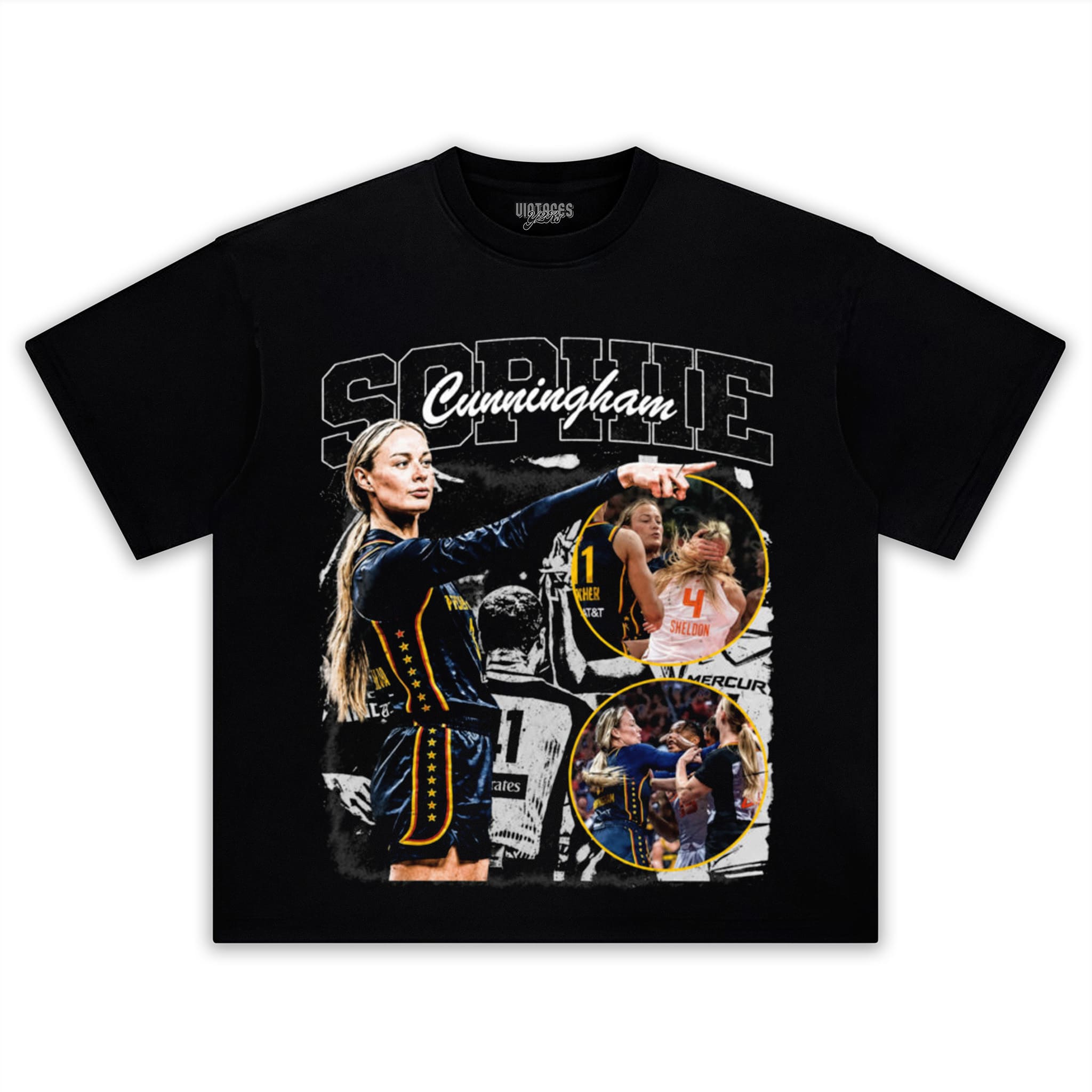 SOPHIE CUNNINGHAM WNBA BASKETBALL PLAYER TANK TOP & TEE & LONG SLEEVE & LAYERED LS & HOODIE