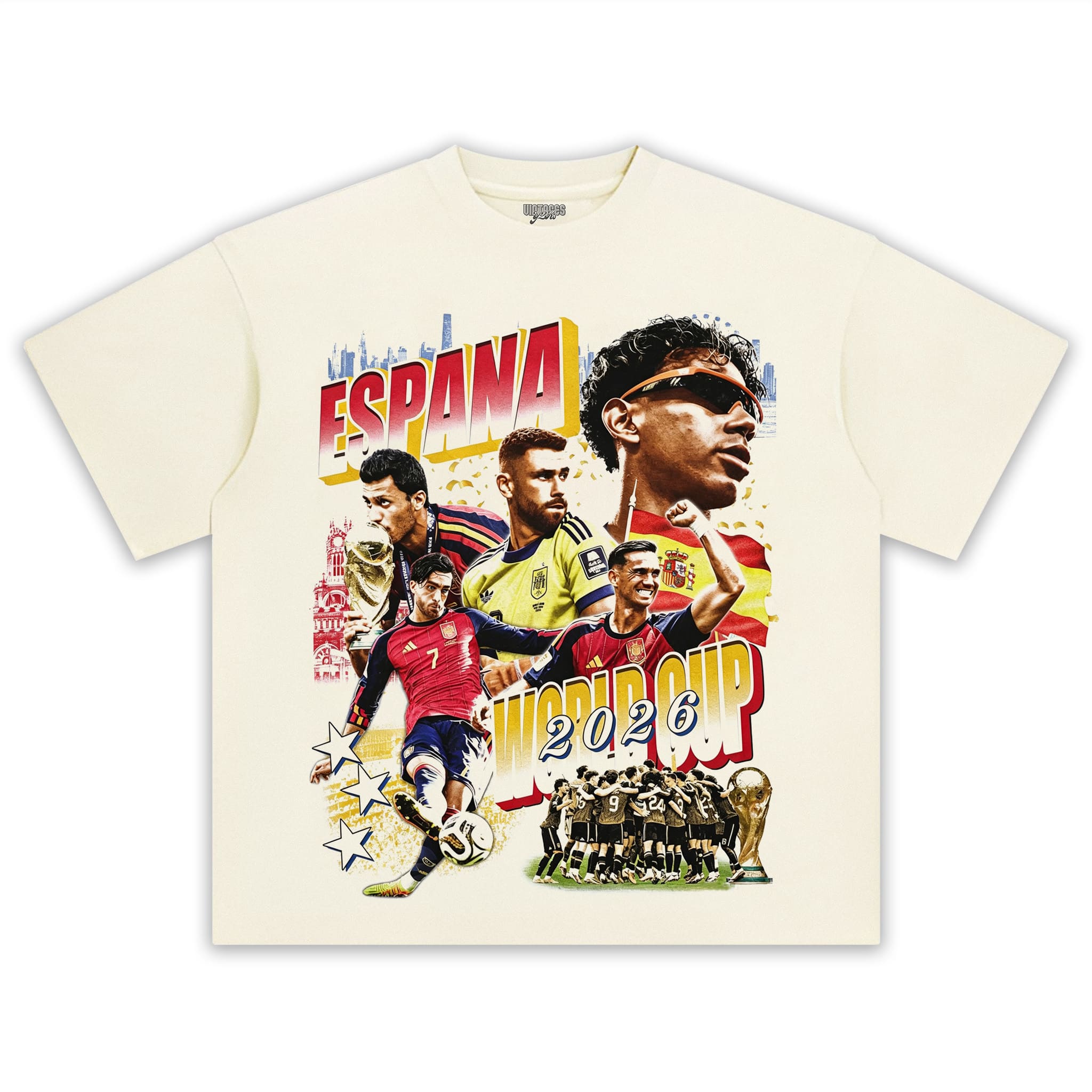 SPAIN - WC '26 CHAMPS V4 TEE & LONG SLEEVE