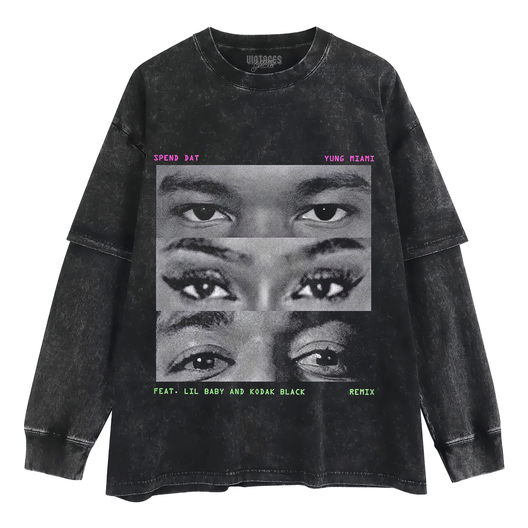 SPEND DAT REMIX & YUNG MIAMI & LIL BABY KODAK BLACK TANK TOP & TEE & LONG SLEEVE & LAYERED LS & HOODIE
