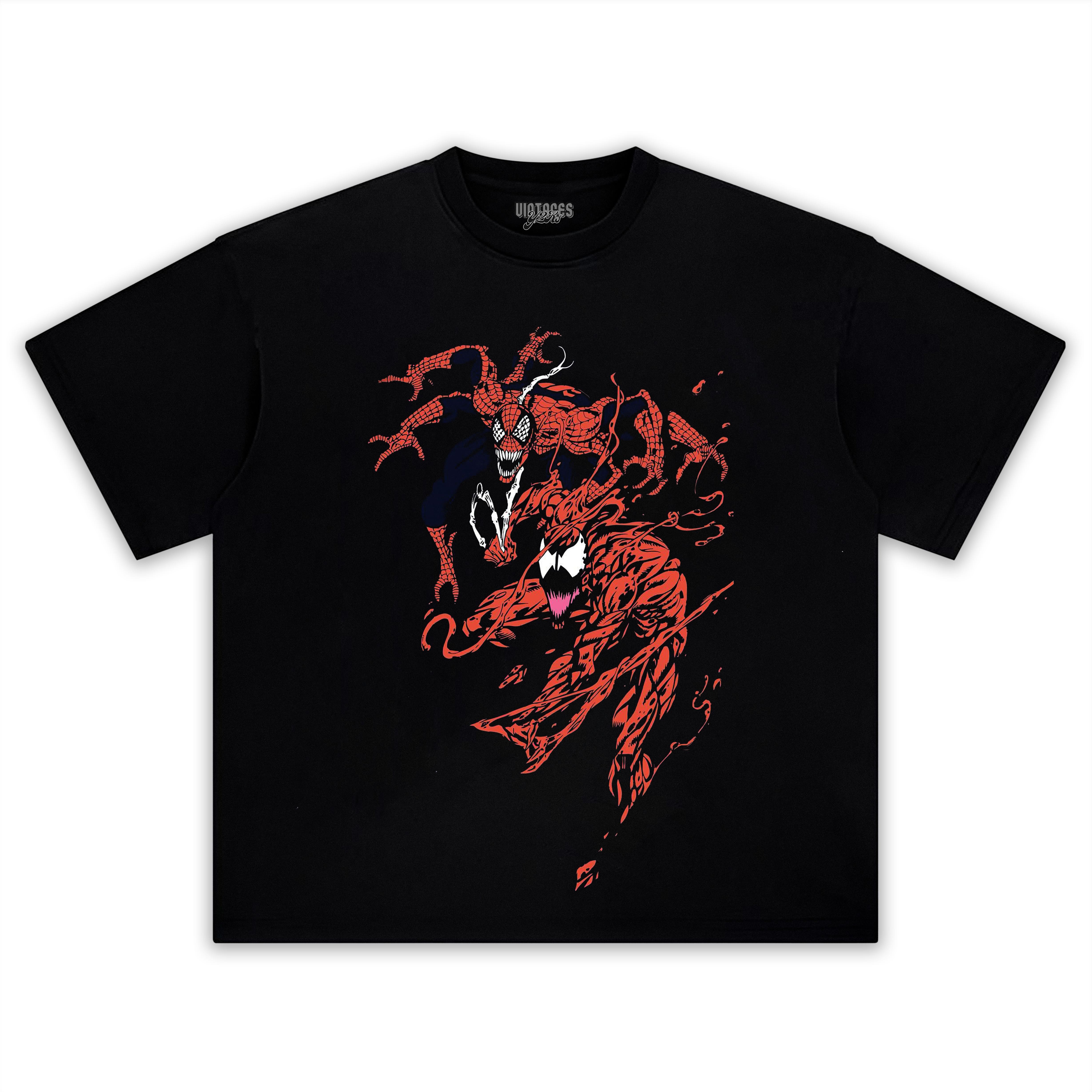 SPIDER-MAN - CARNAGE TEE & LS & HOODIE