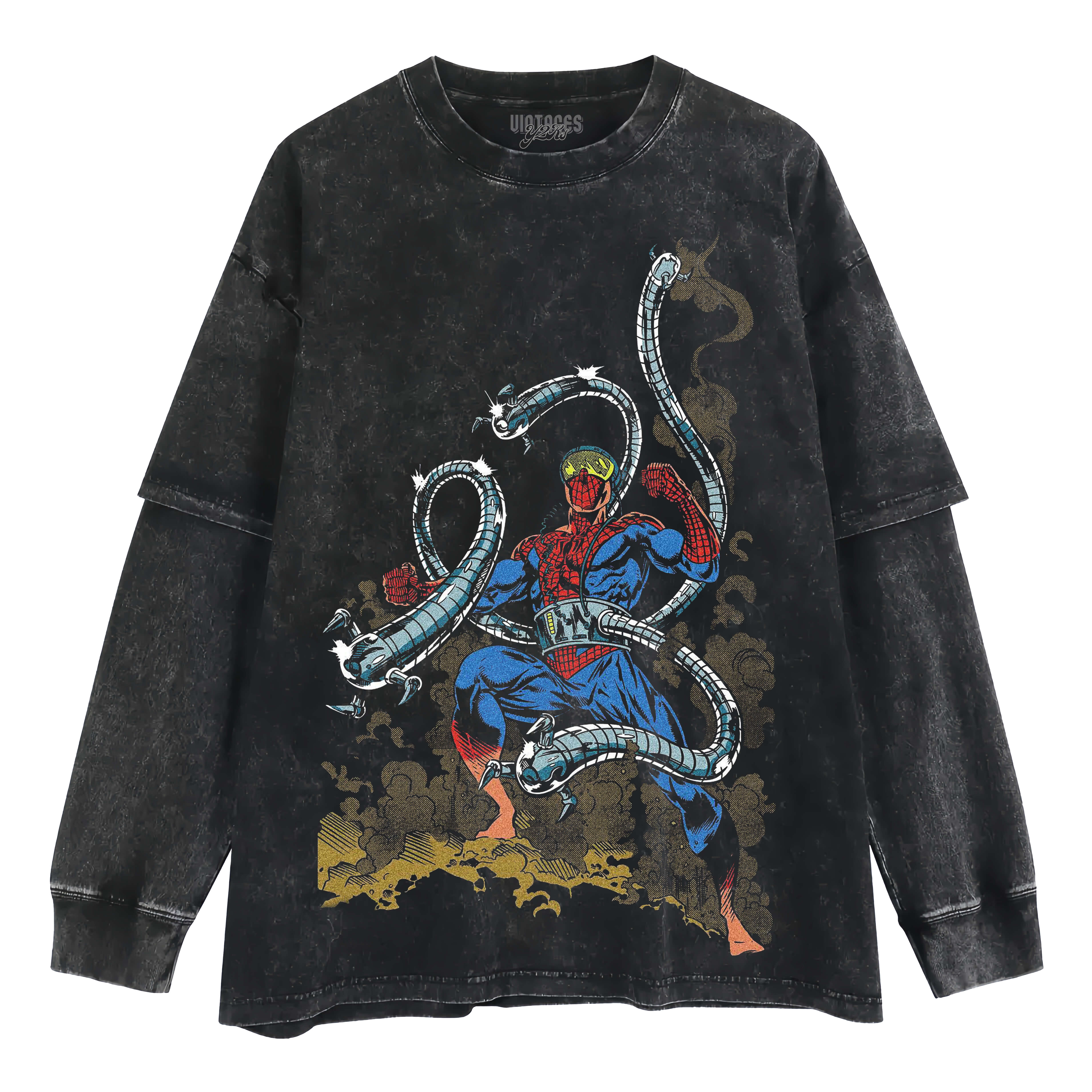 SPIDER-MAN - OCTO-SPIDEY LAYERED LONG SLEEVE