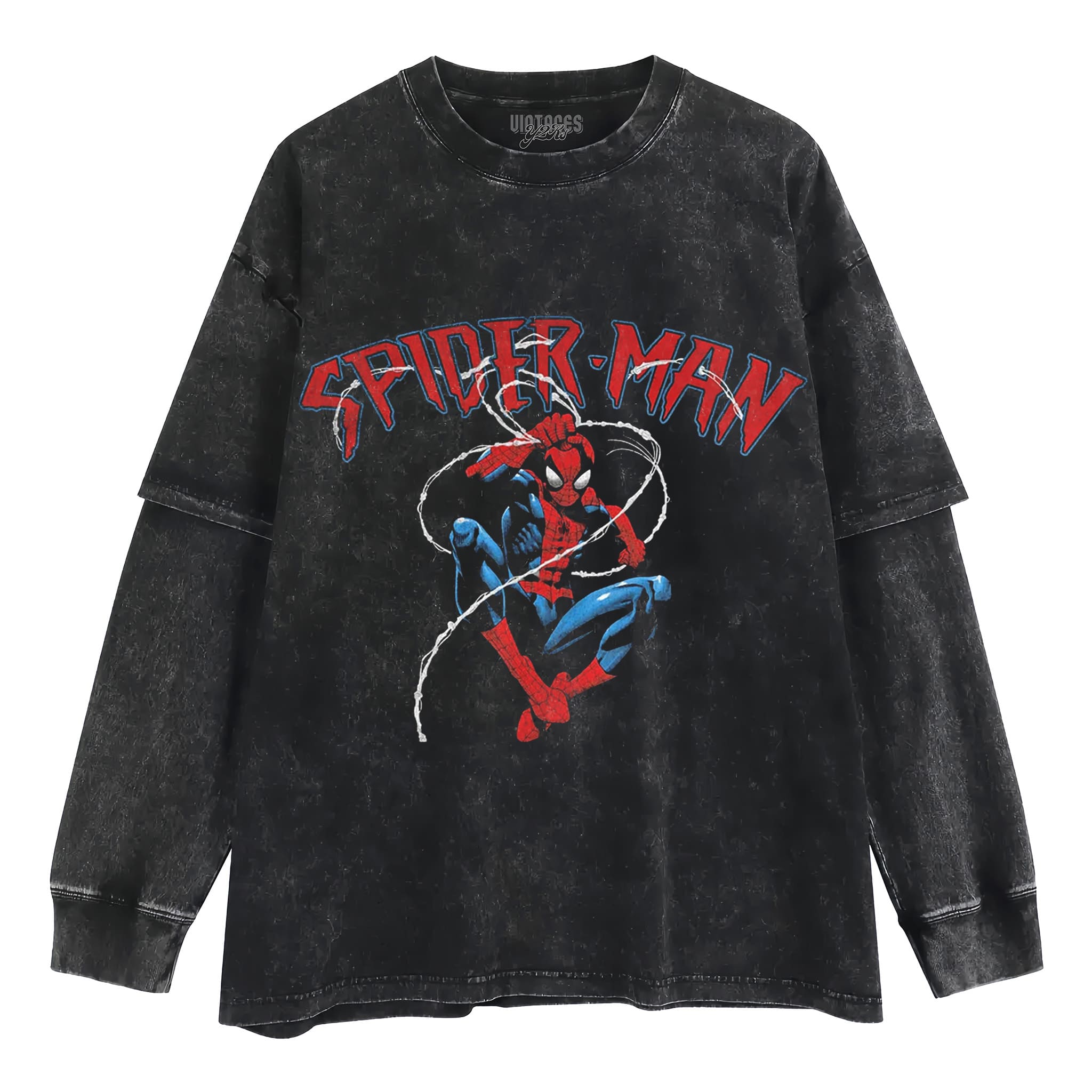 SPIDER-MAN - WEBSLINGER TANK TOP & TEE & LONG SLEEVE & LAYERED LS & HOODIE