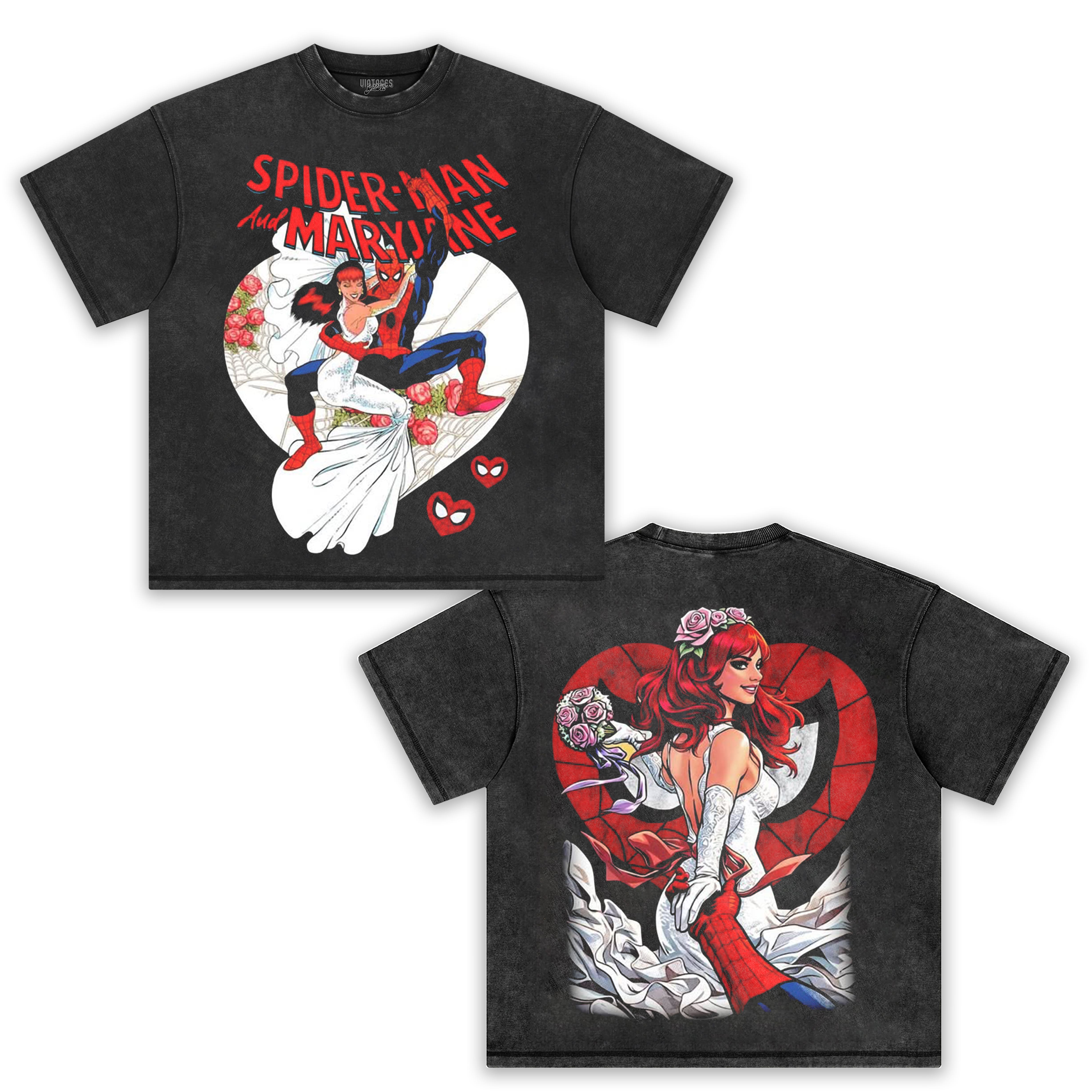 SPIDER-MAN AND MARY JANE WEDDING TEE