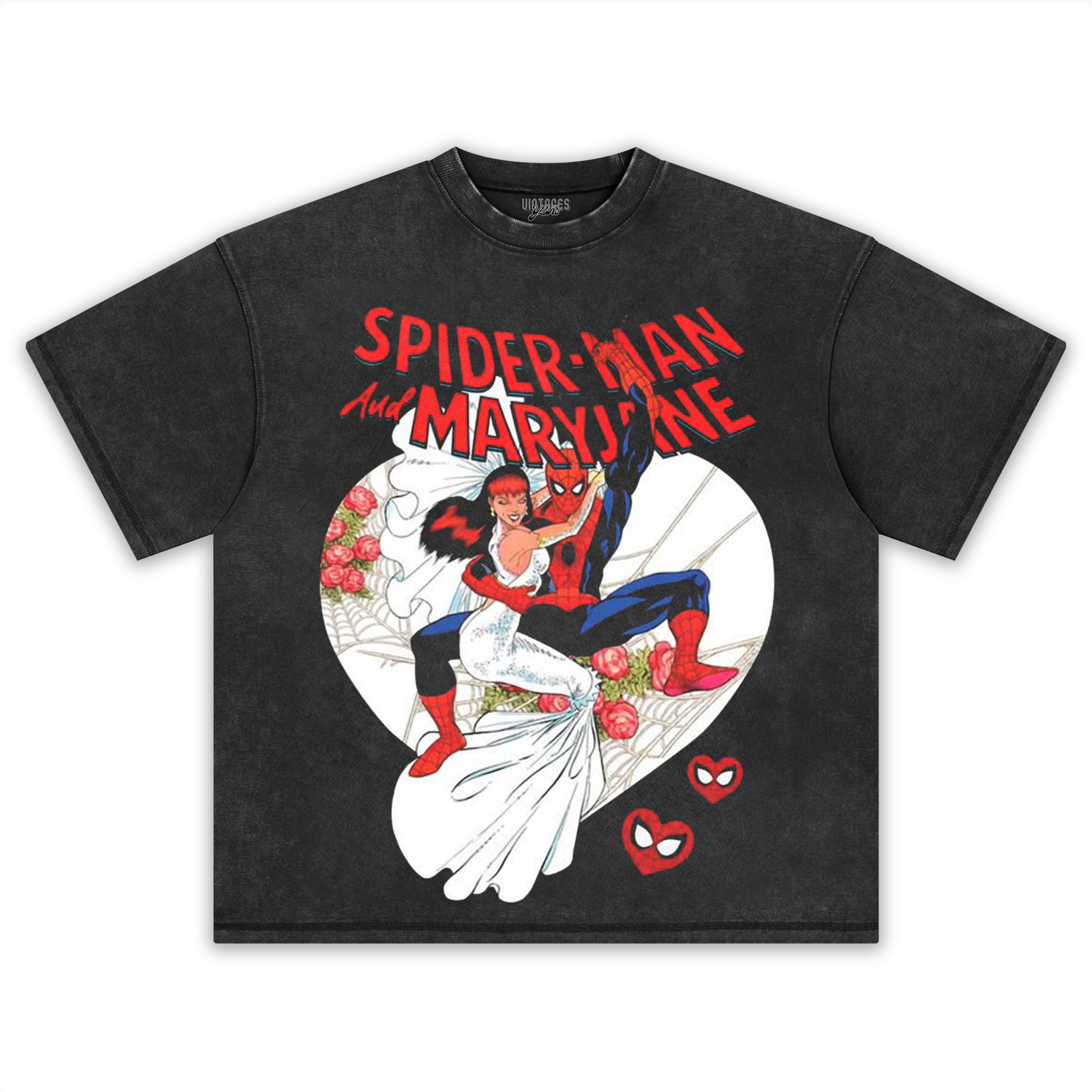 SPIDER-MAN AND MARY JANE WEDDING TEE & LS & HOODIE