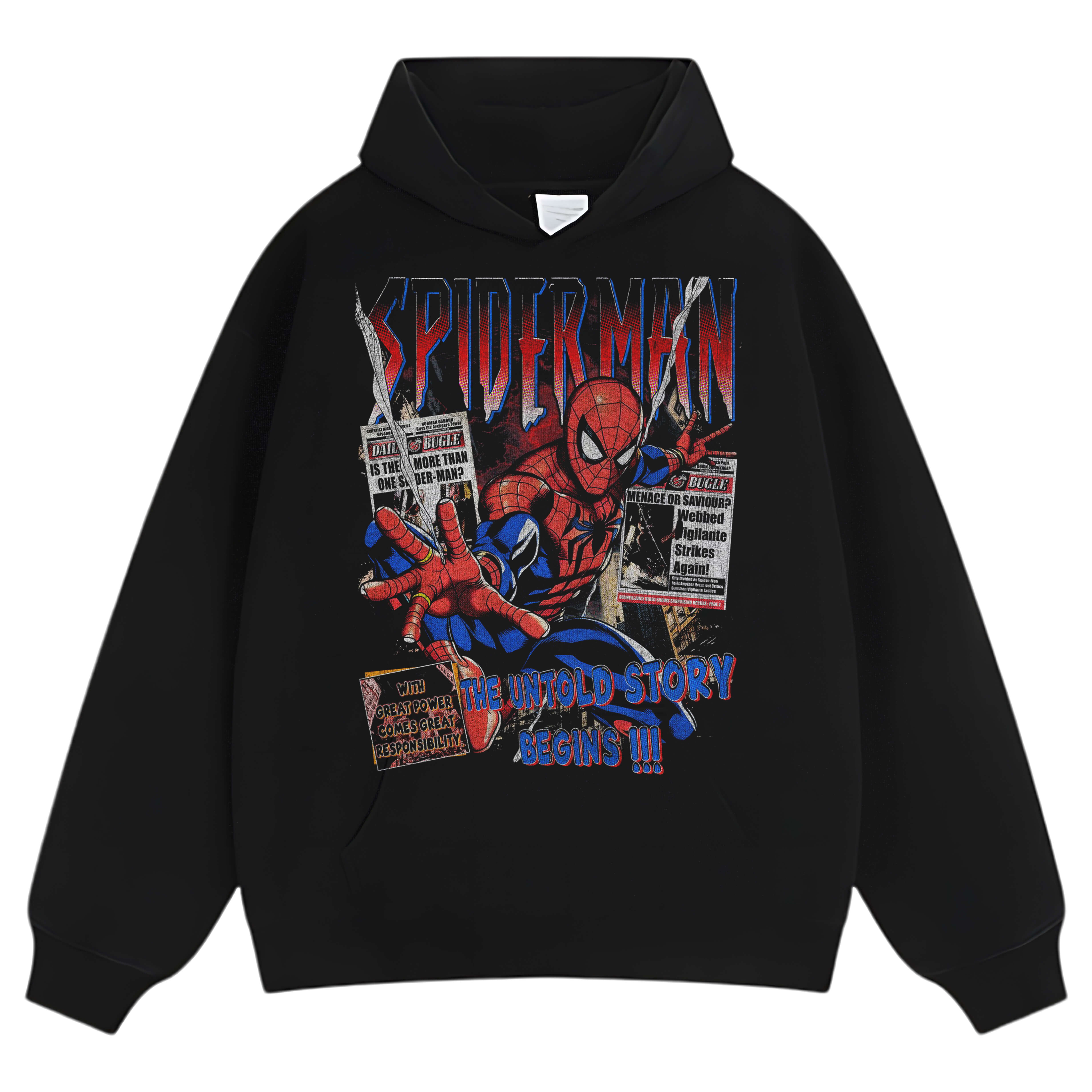 SPIDER-MAN VINTAGE 2026 V2 TEE & LS & HOODIE