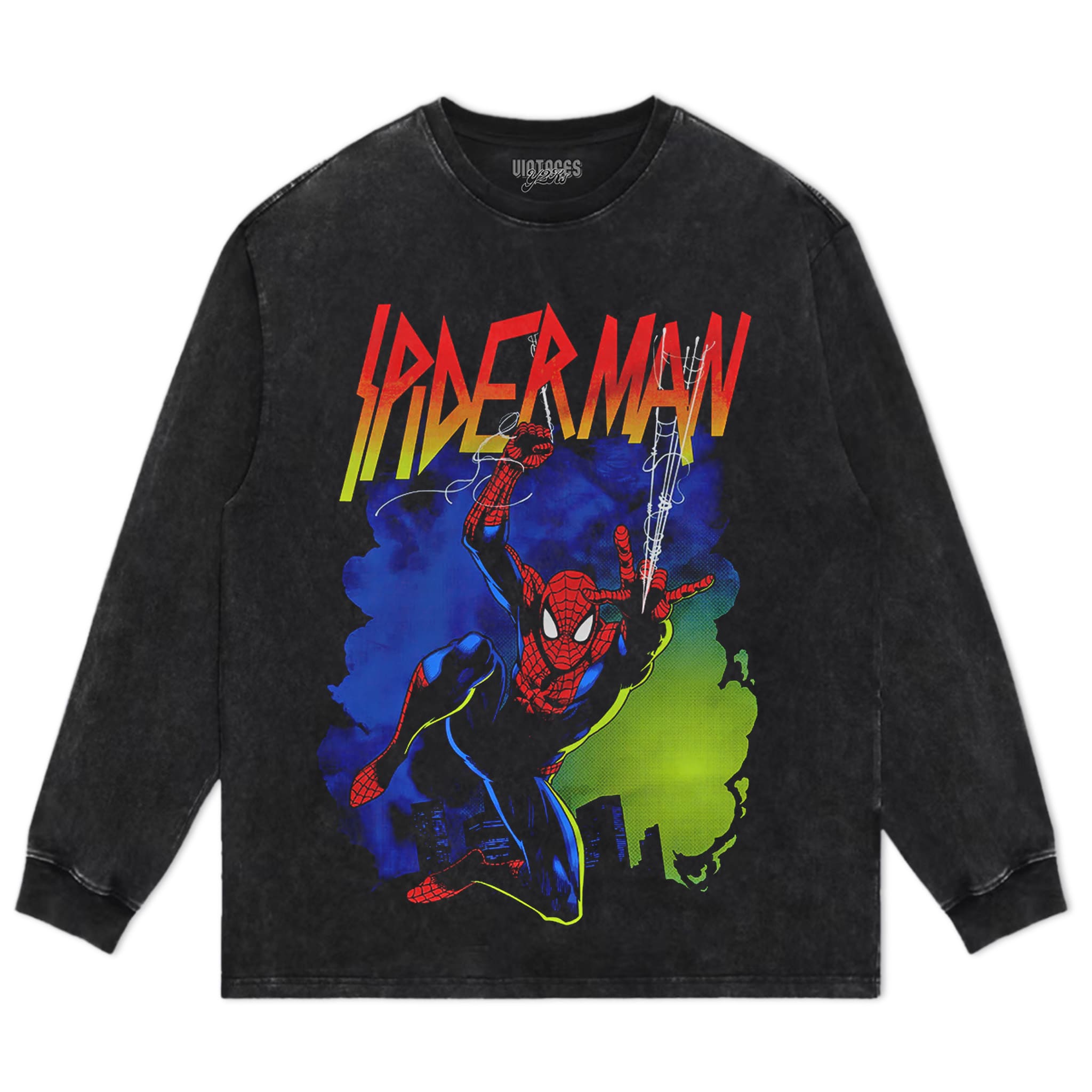 SPIDER-MAN VINTAGE TANK TOP & TEE & LONG SLEEVE & LAYERED LS & HOODIE