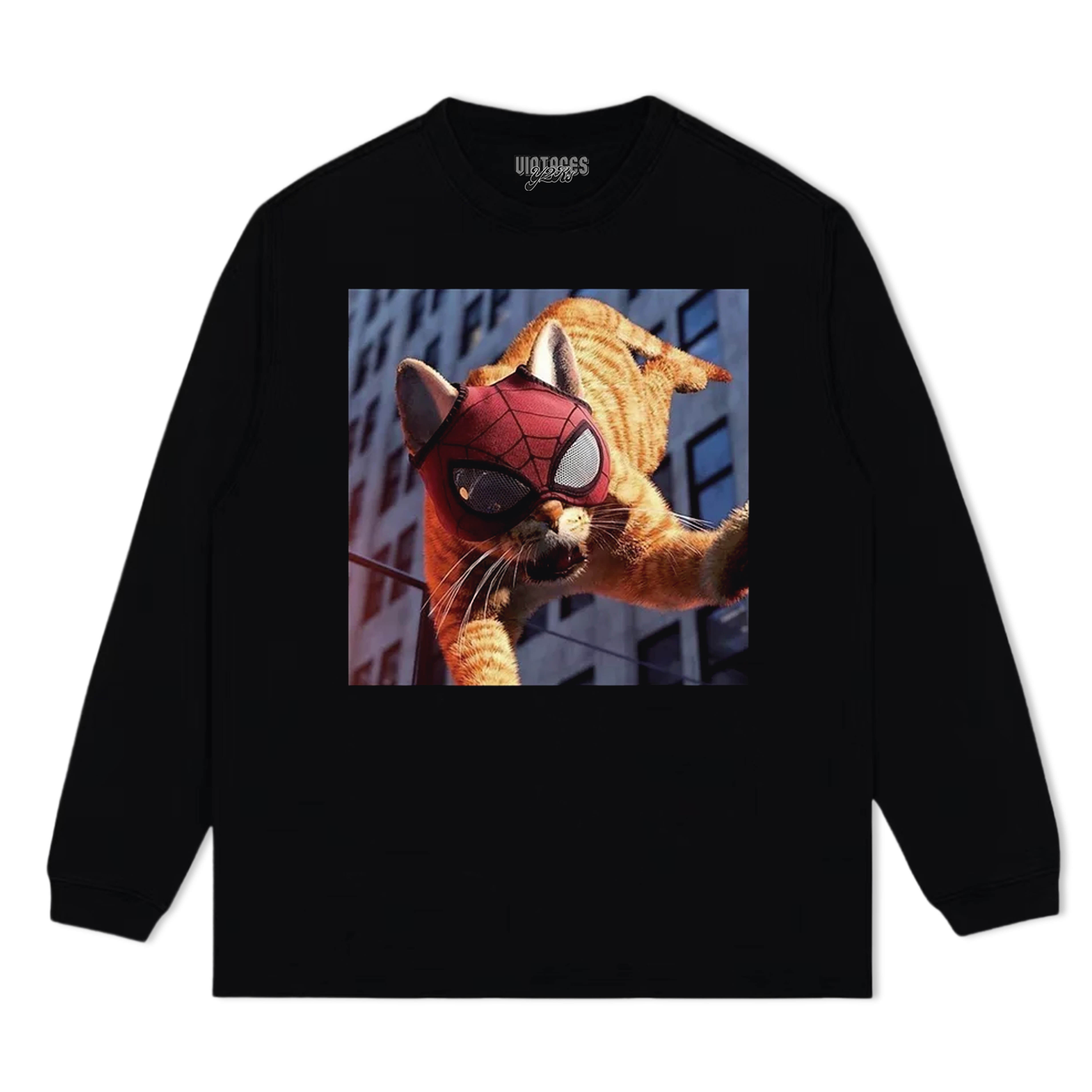 SPIDERCAT TEE & LS & HOODIE