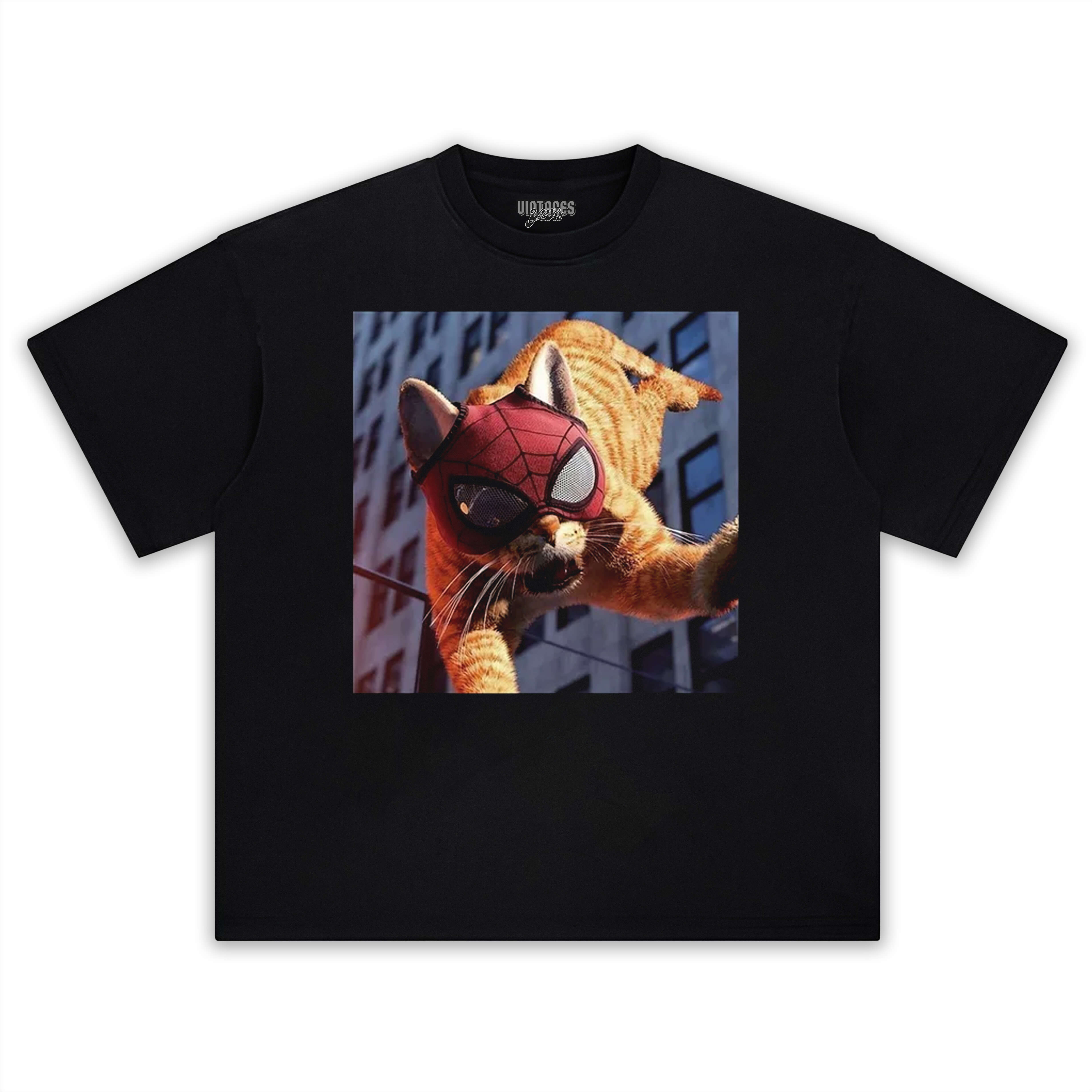 SPIDERCAT TEE & LS & HOODIE