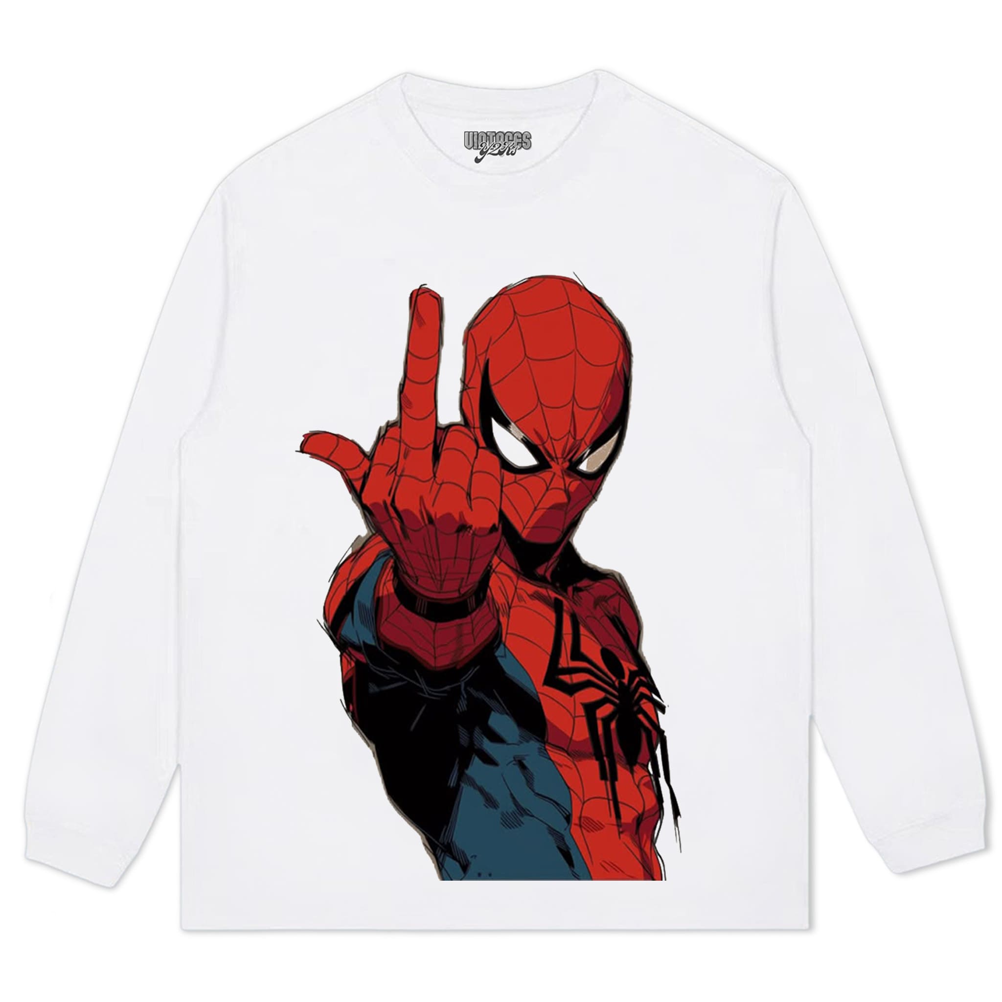 SPIDERMAN - MIDDLE FINGER TEE & LONG SLEEVE