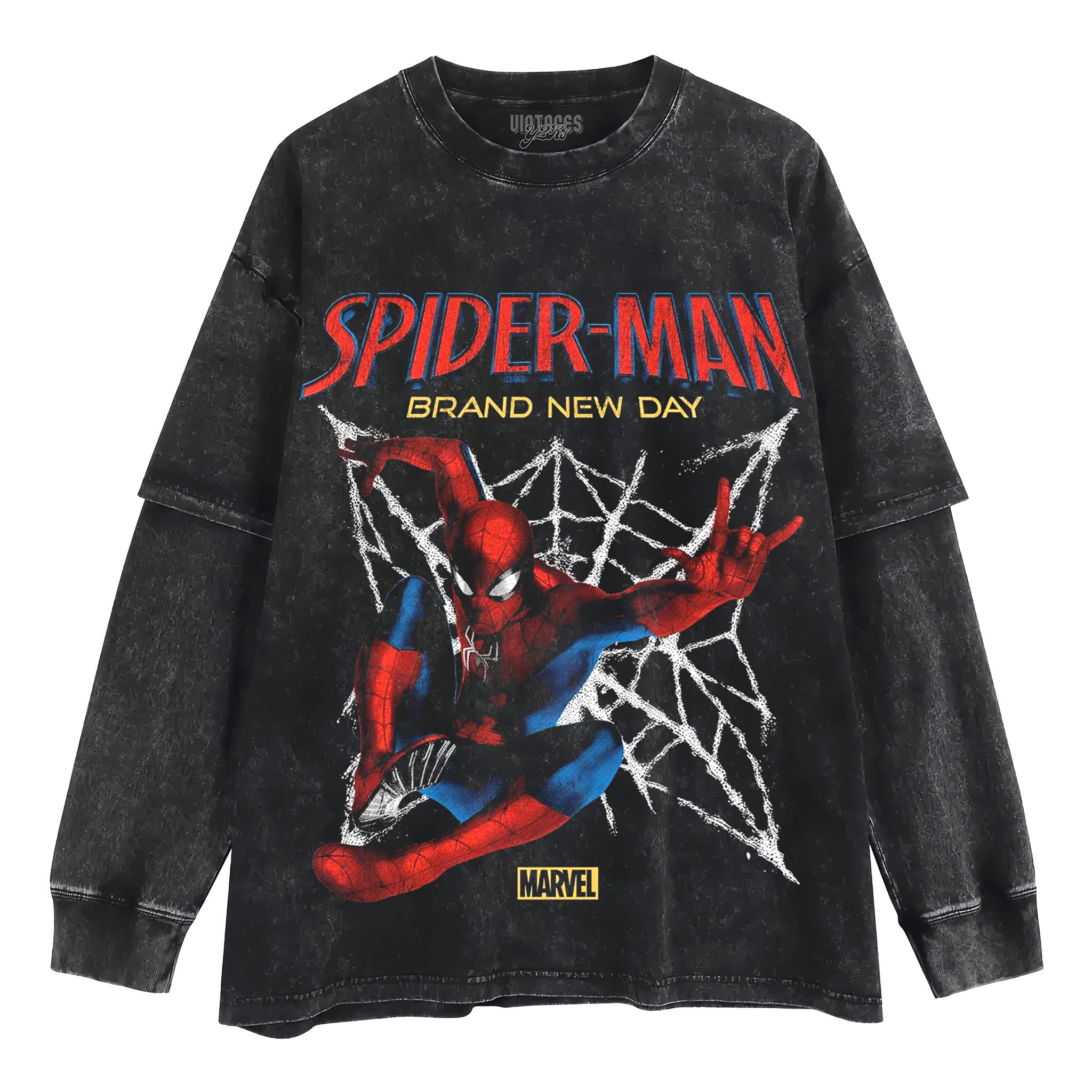 SPIDERMAN - BRAND NEW DAY - NEW V2 TANK TOP & TEE & LONG SLEEVE & LAYERED LS & HOODIE