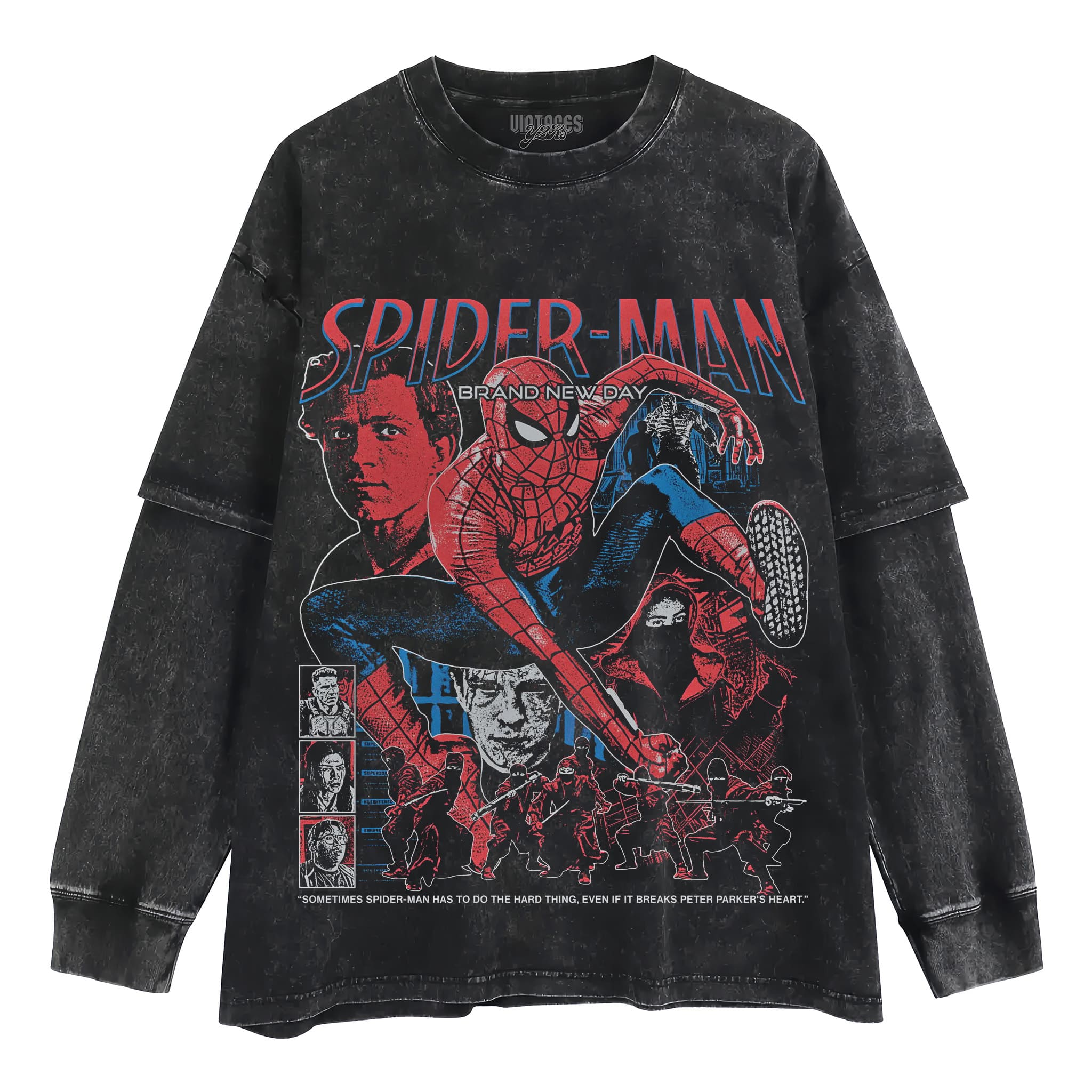 SPIDERMAN - BRAND NEW DAY - NEW V4 TANK TOP & TEE & LONG SLEEVE & LAYERED LS & HOODIE