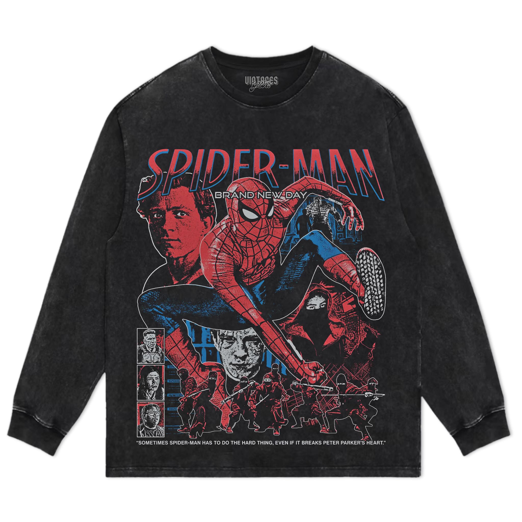 SPIDERMAN - BRAND NEW DAY - NEW V4 TANK TOP & TEE & LONG SLEEVE & LAYERED LS & HOODIE