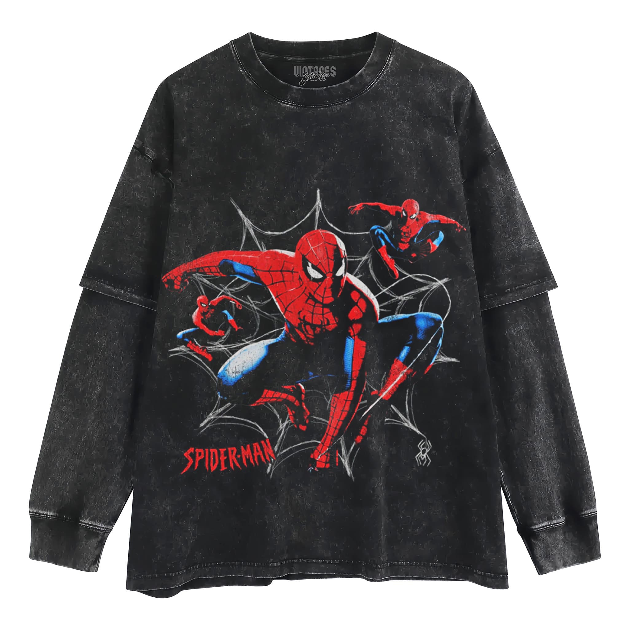 SPIDERMAN - FRIENDLY NEIGHBOR TANK TOP & TEE & LONG SLEEVE & LAYERED LS & HOODIE