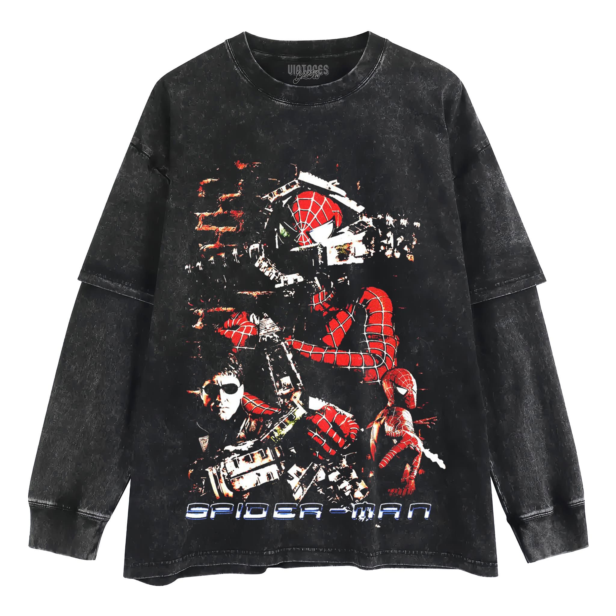 SPIDERMAN VINTAGE 2026 V2 TANK TOP & TEE & LONG SLEEVE & LAYERED LS & HOODIE