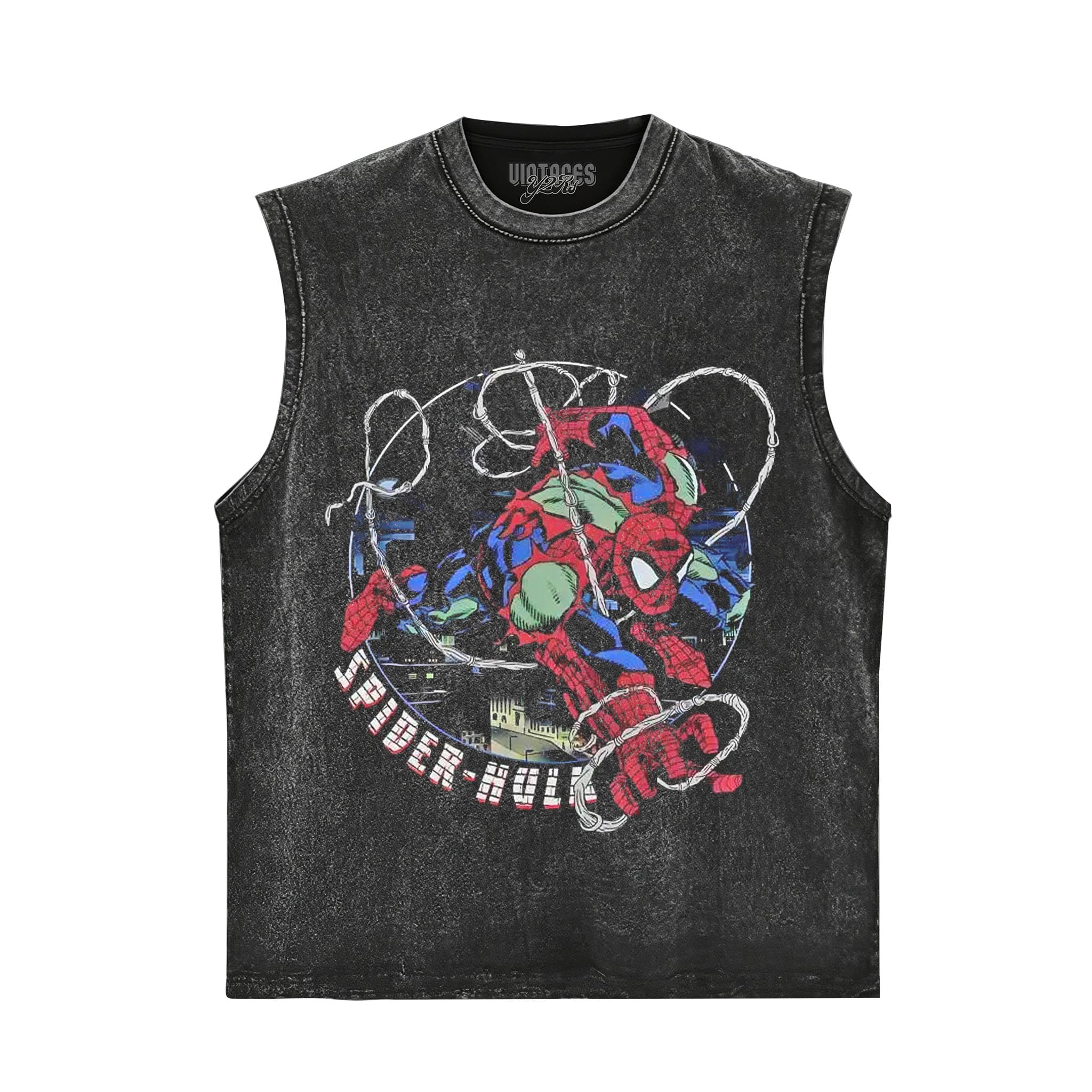 SPIDERMAN WEBBED SPIDER HULKK TANK TOP & TEE & LONG SLEEVE & LAYERED LS & HOODIE
