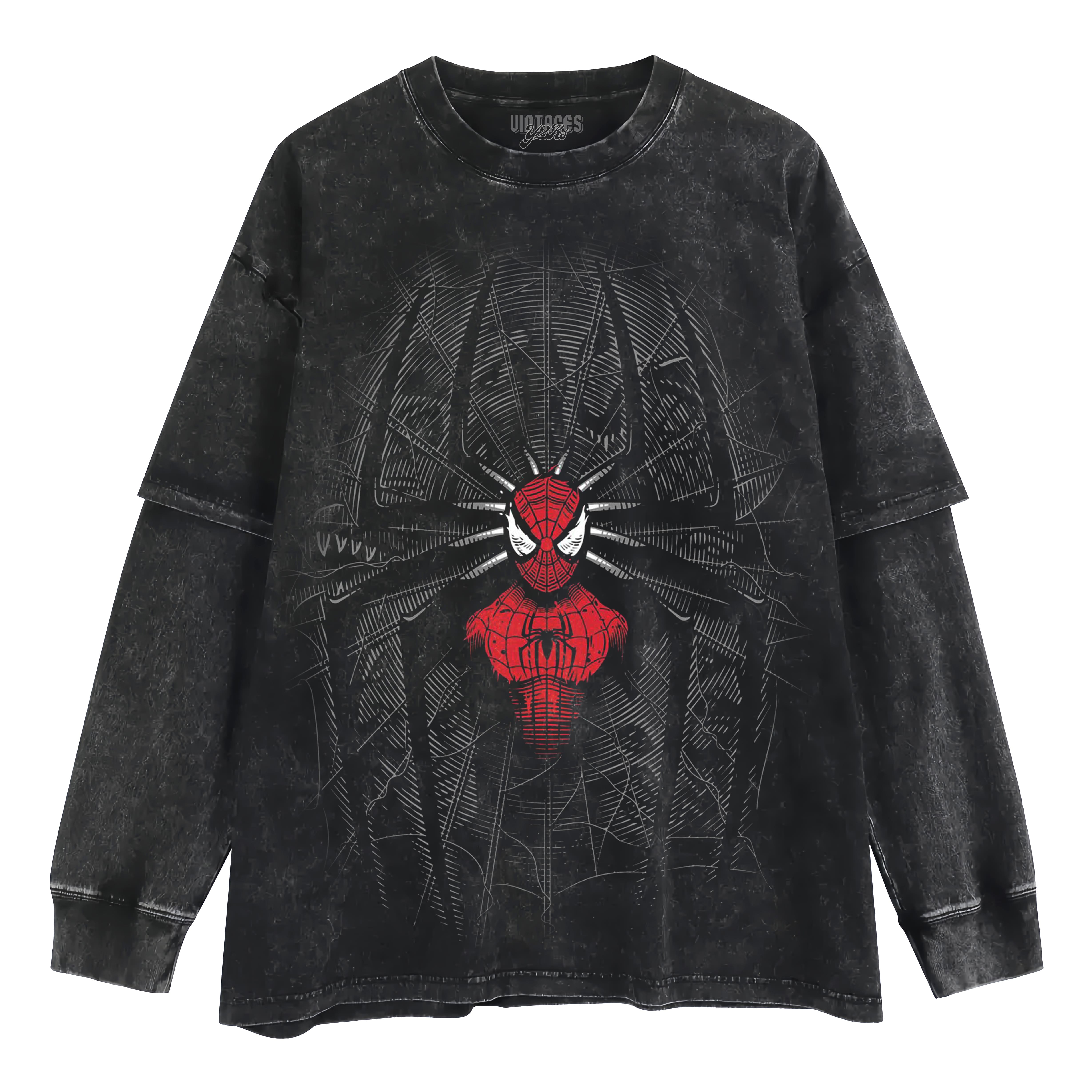 SPIDER MAN - PRINT V2 LAYERED LONG SLEEVE