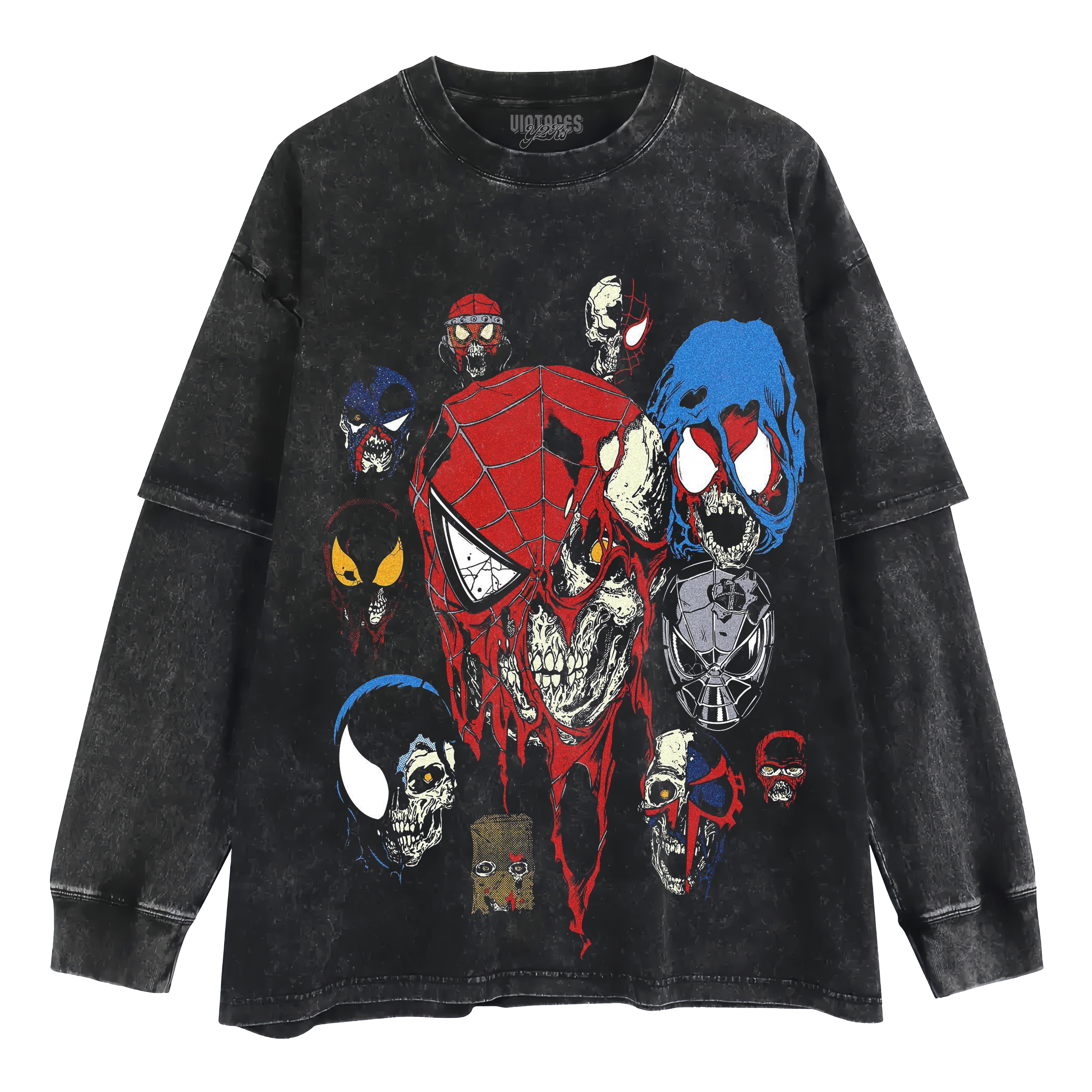 SPIDER MAN - SINISTER SOULS V2 LAYERED LONG SLEEVE