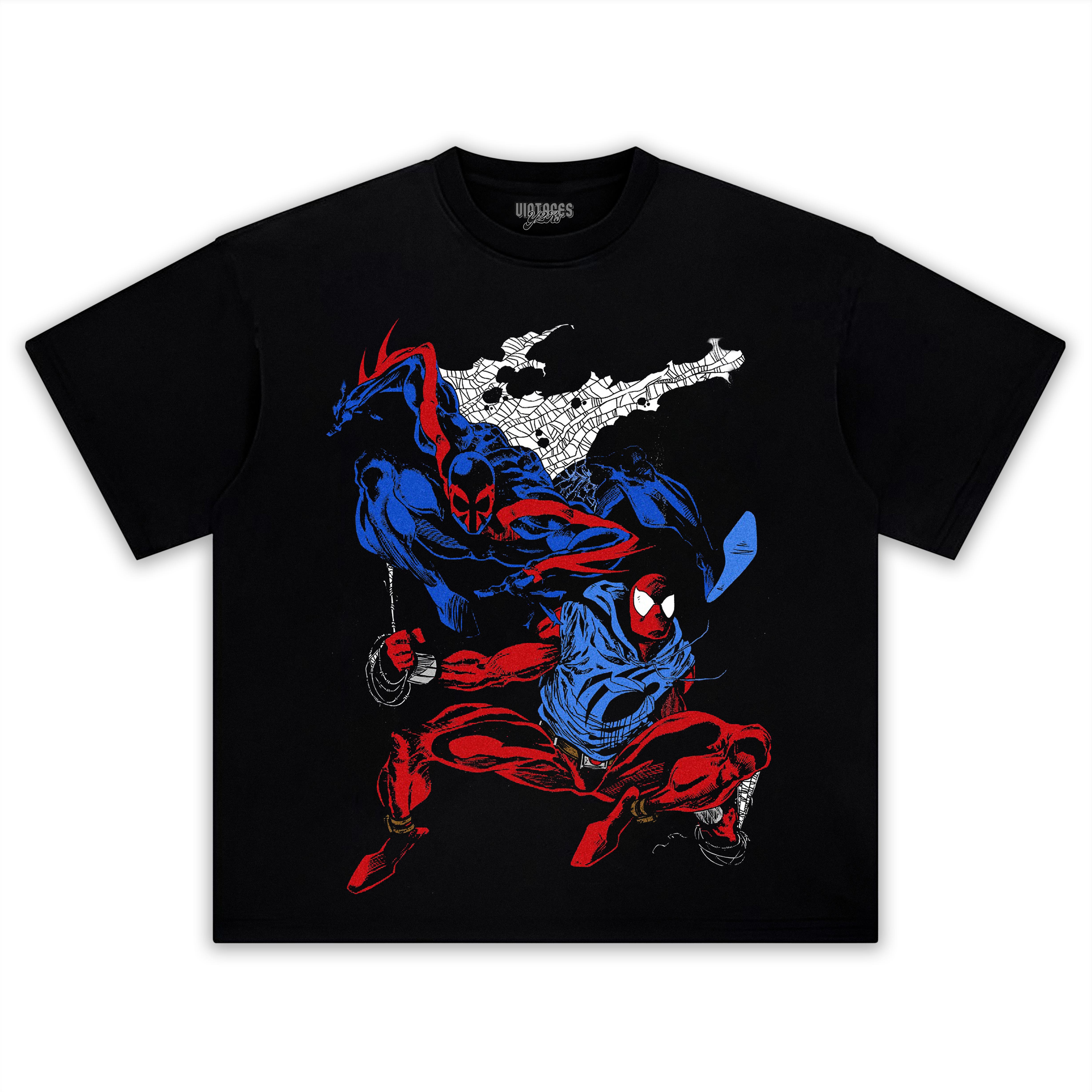 SPIDER MAN 2099 - SCARLET SPIDER TEE & LS & HOODIE