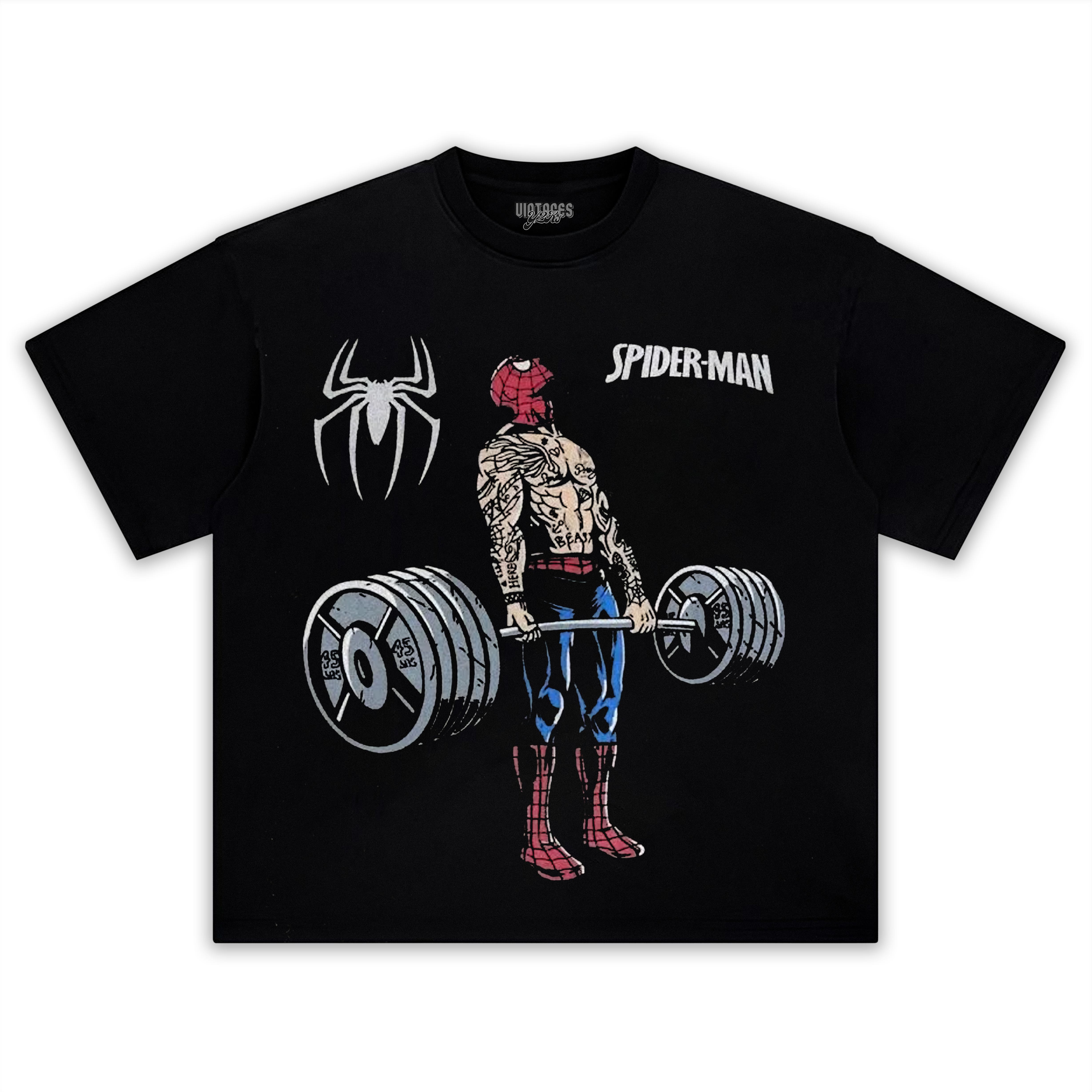 SPIDER MAN GYM-WORKOUT TANK TOP & TEE & LONG SLEEVE & LAYERED LS & HOODIE
